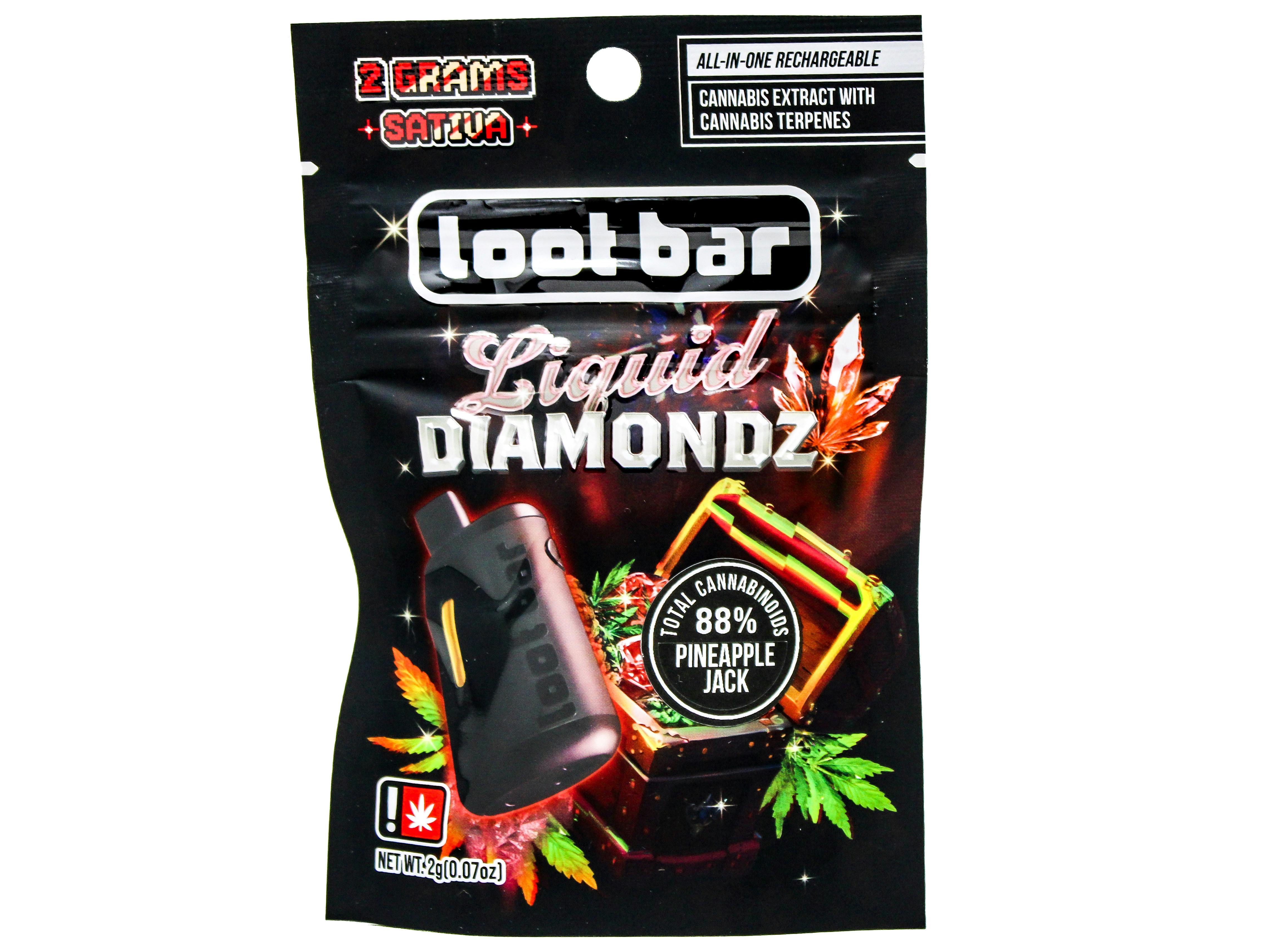 SBX Pineapple Jack Disposable Cart 2g 6966359515 B27.2|B29