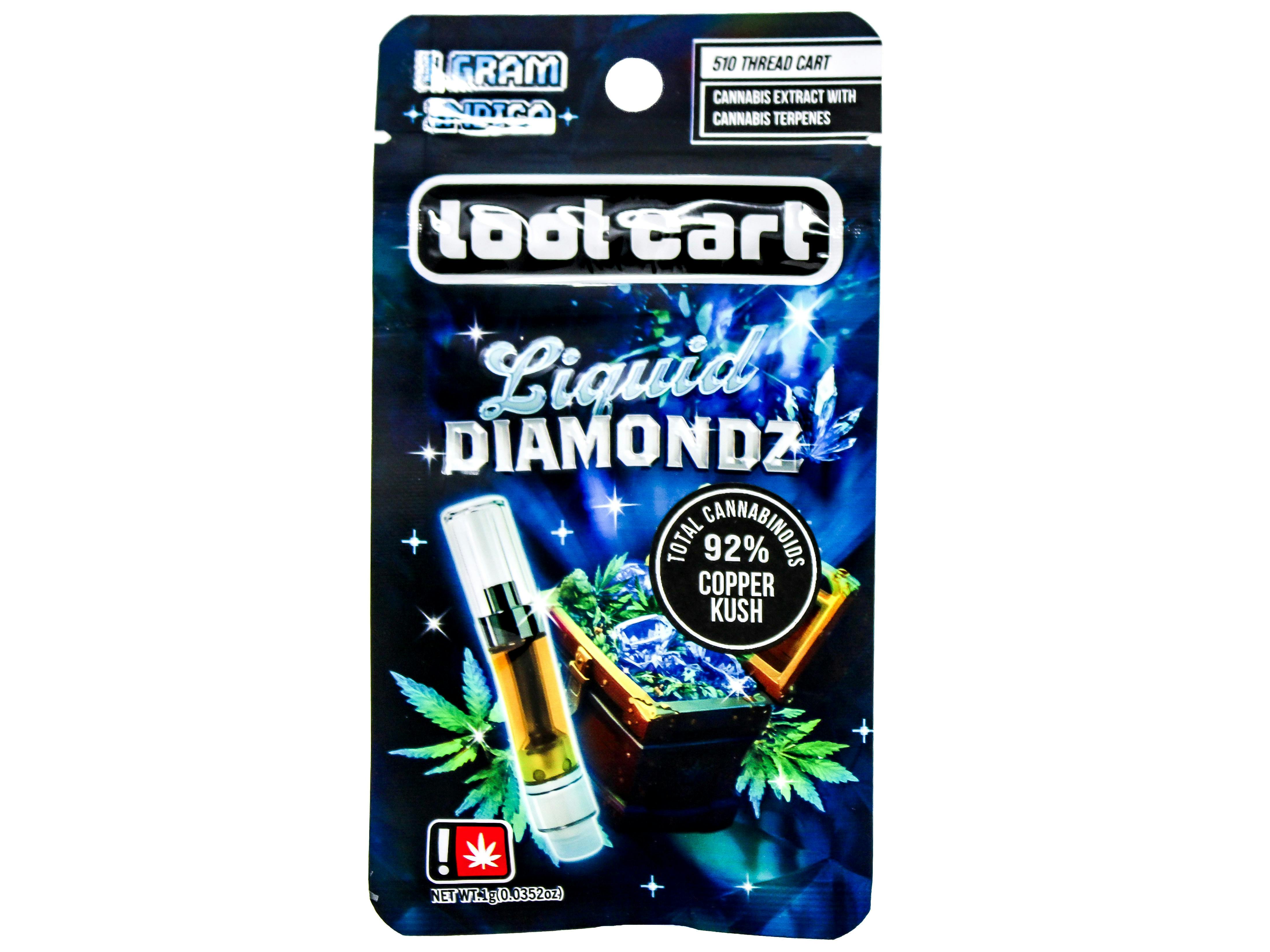 SBX Copper Kush Liquid Diamonds Cart 1g 6606016072 A6.3|B29