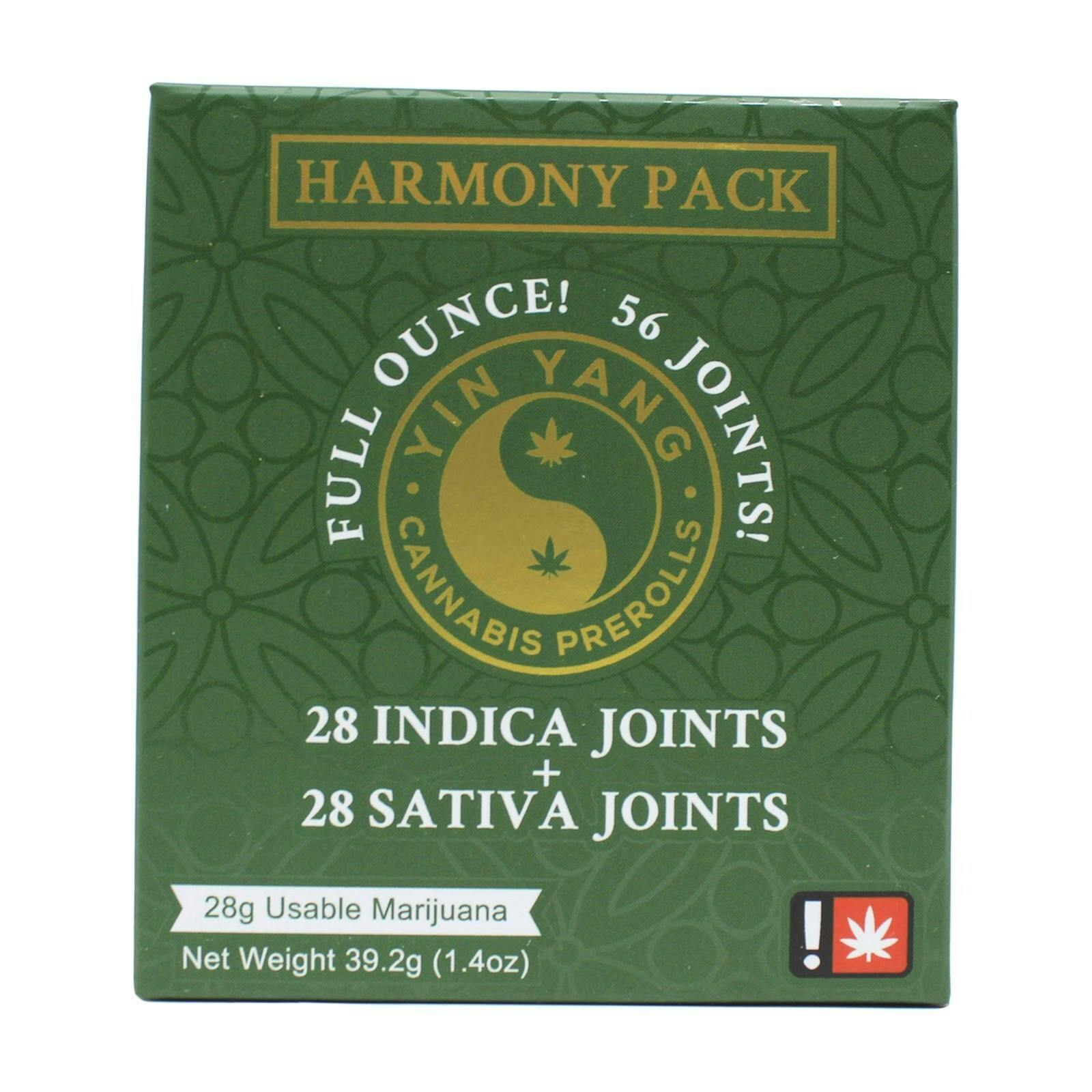 EFL Yin Your Face + Yanger Management Preroll 56pk 28g 7897296494 D1|AOF
