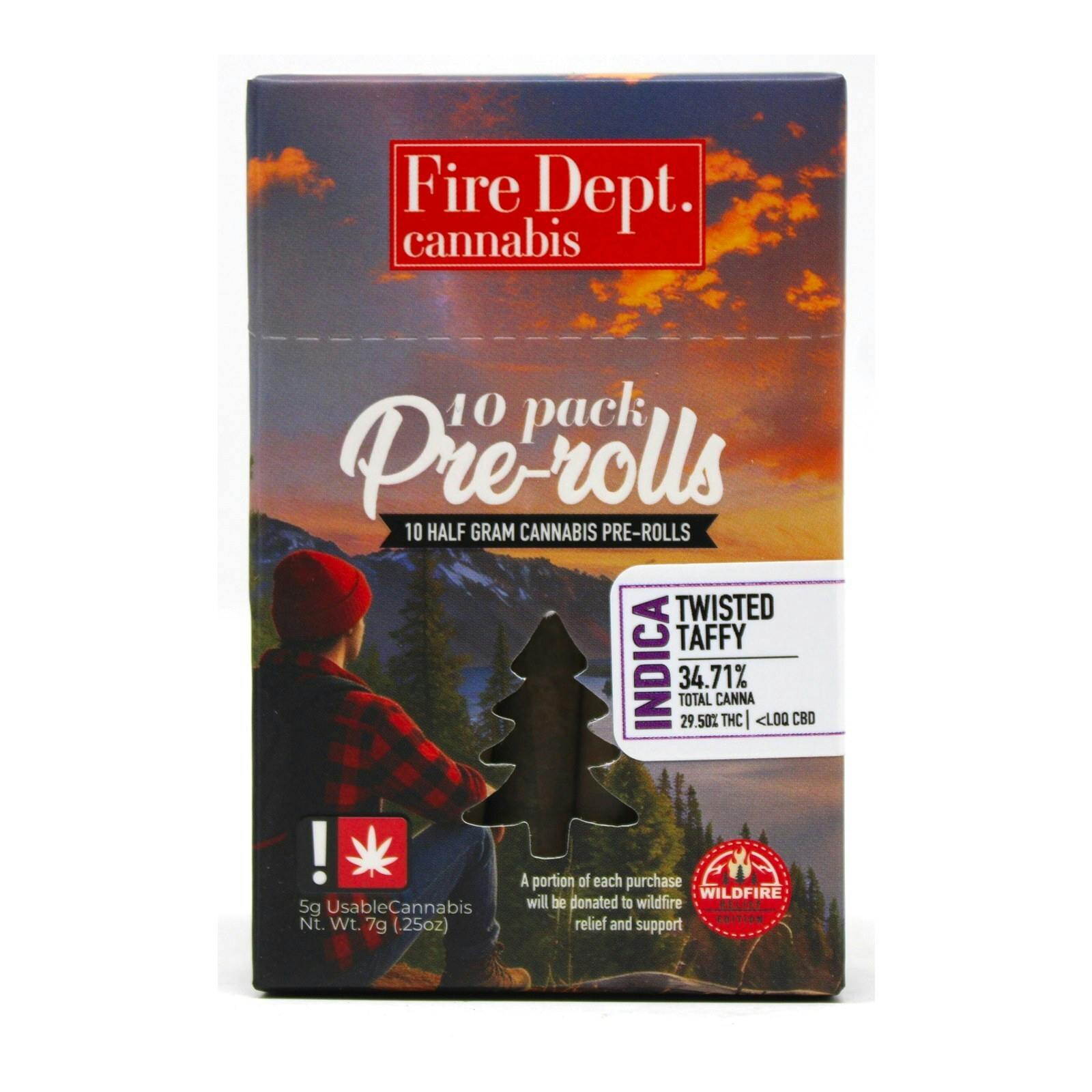FDC Twisted Taffy Preroll 10pk 5g 6016707676 C37.3|G9