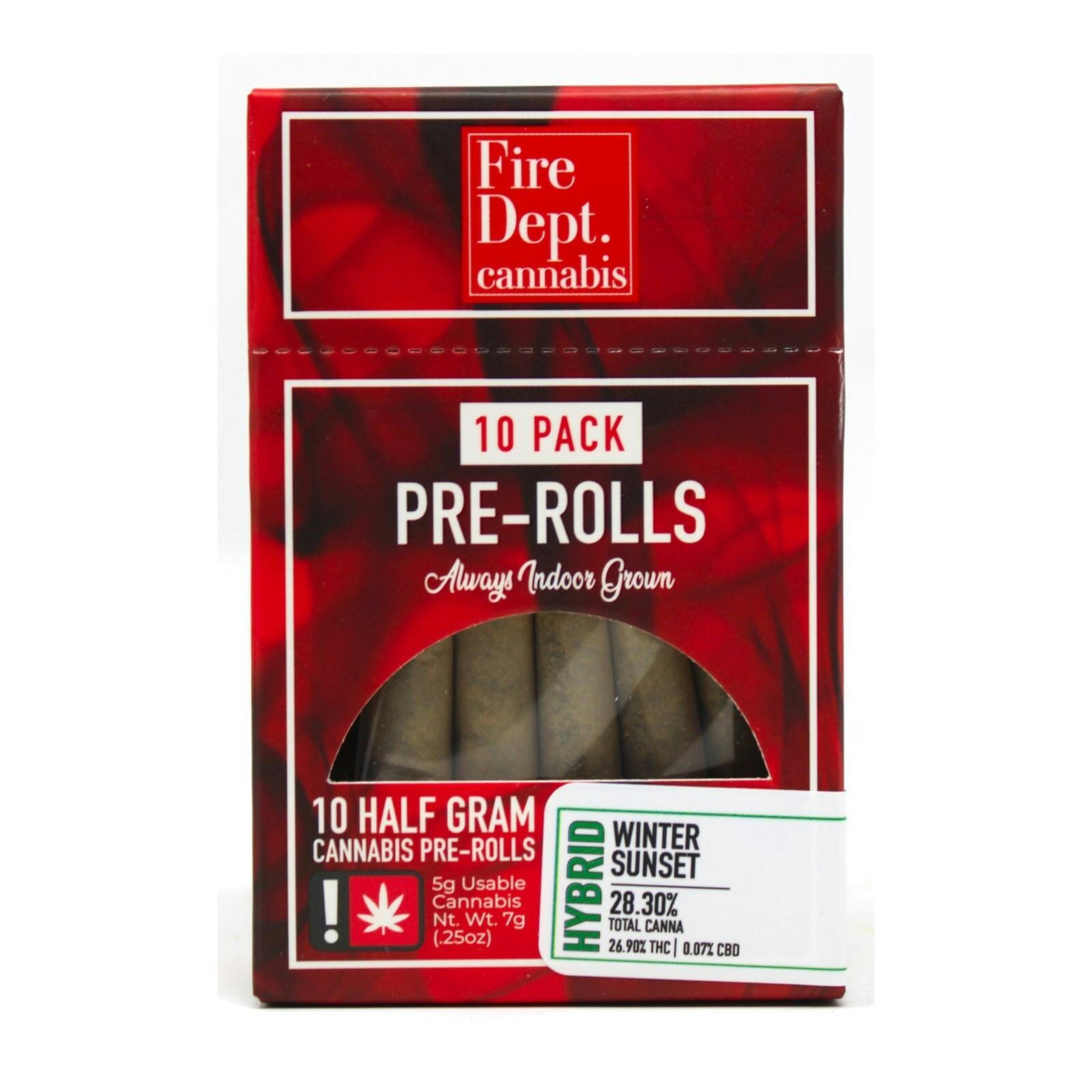 FDC Winter Sunset Pre-Roll 10pk 5g 5336275922 C53.2|F27
