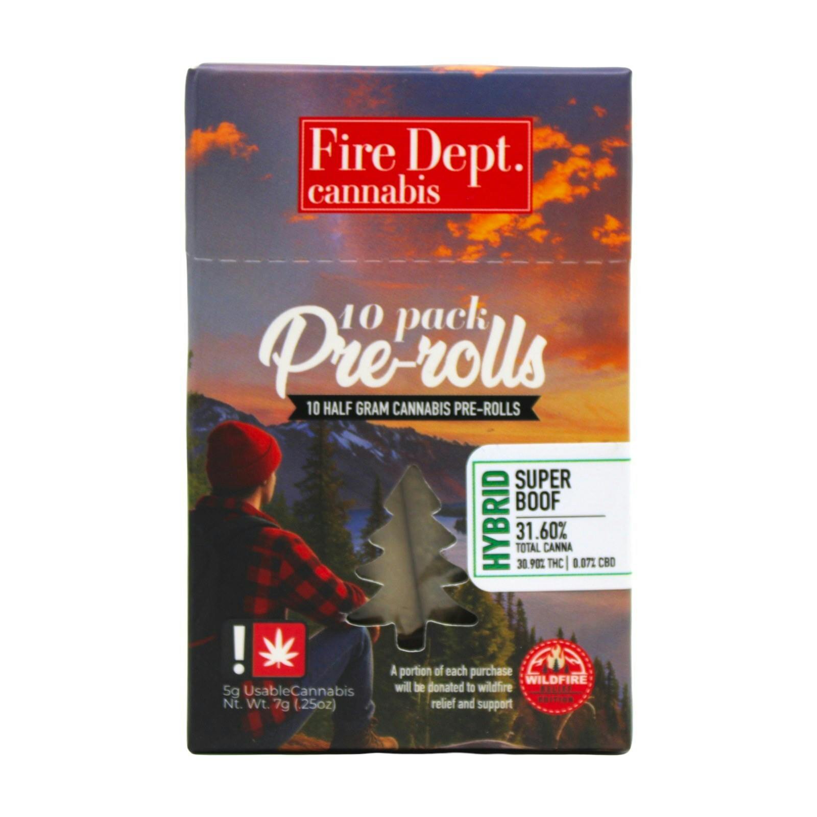 FDC Super Boof Pre-Roll 10pk 5g 8570570249 C40.2|AOF