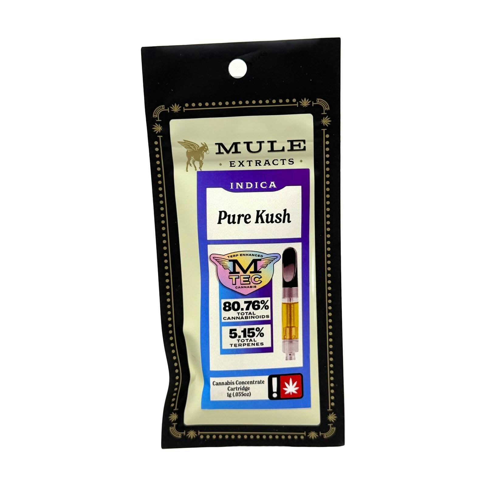 MUL Pure Kush Cured Resin Cart 1g 1075512264 A53.3|AOF