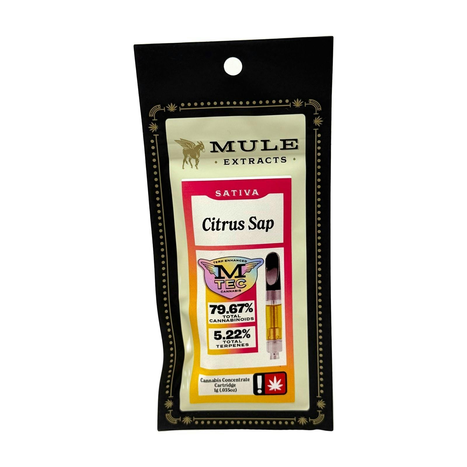 MUL Citrus Sap Cured Resin Cart 1g 4932358891 A45.1|AOF