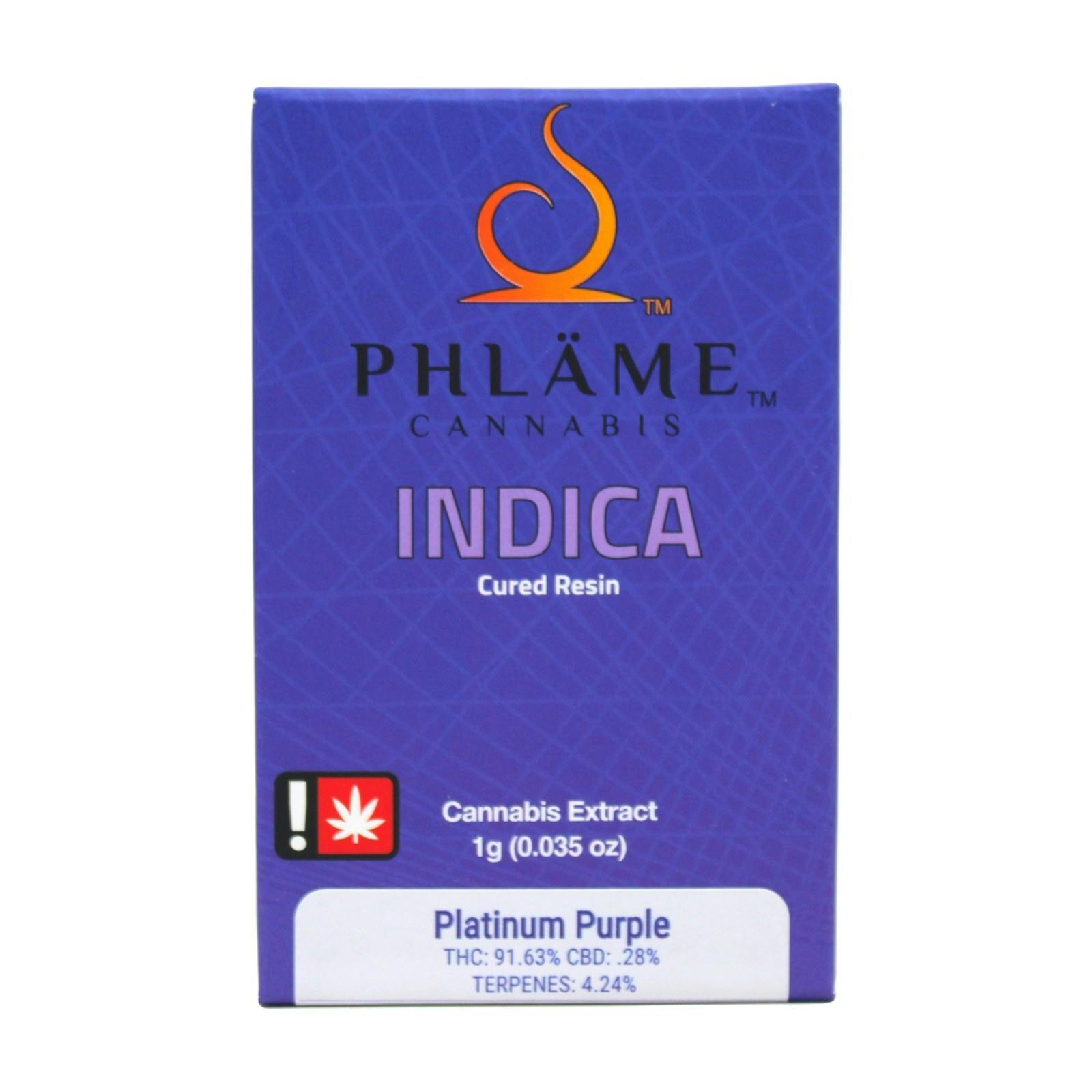 PLM Platinum Purple Cured Resin Cart 1g 2338813756 A50.2|J14