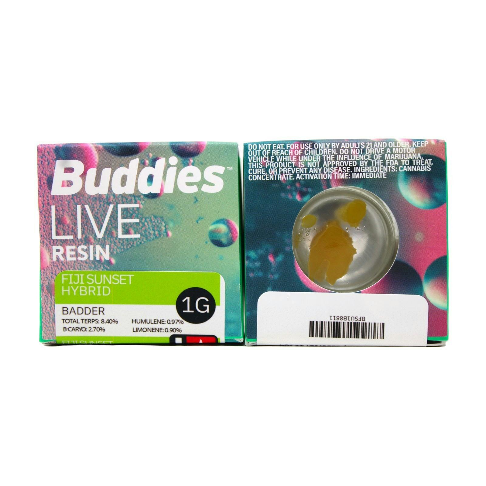 BUD Fiji Sunset Live Resin 1g 9117047178 B22.2|AOF