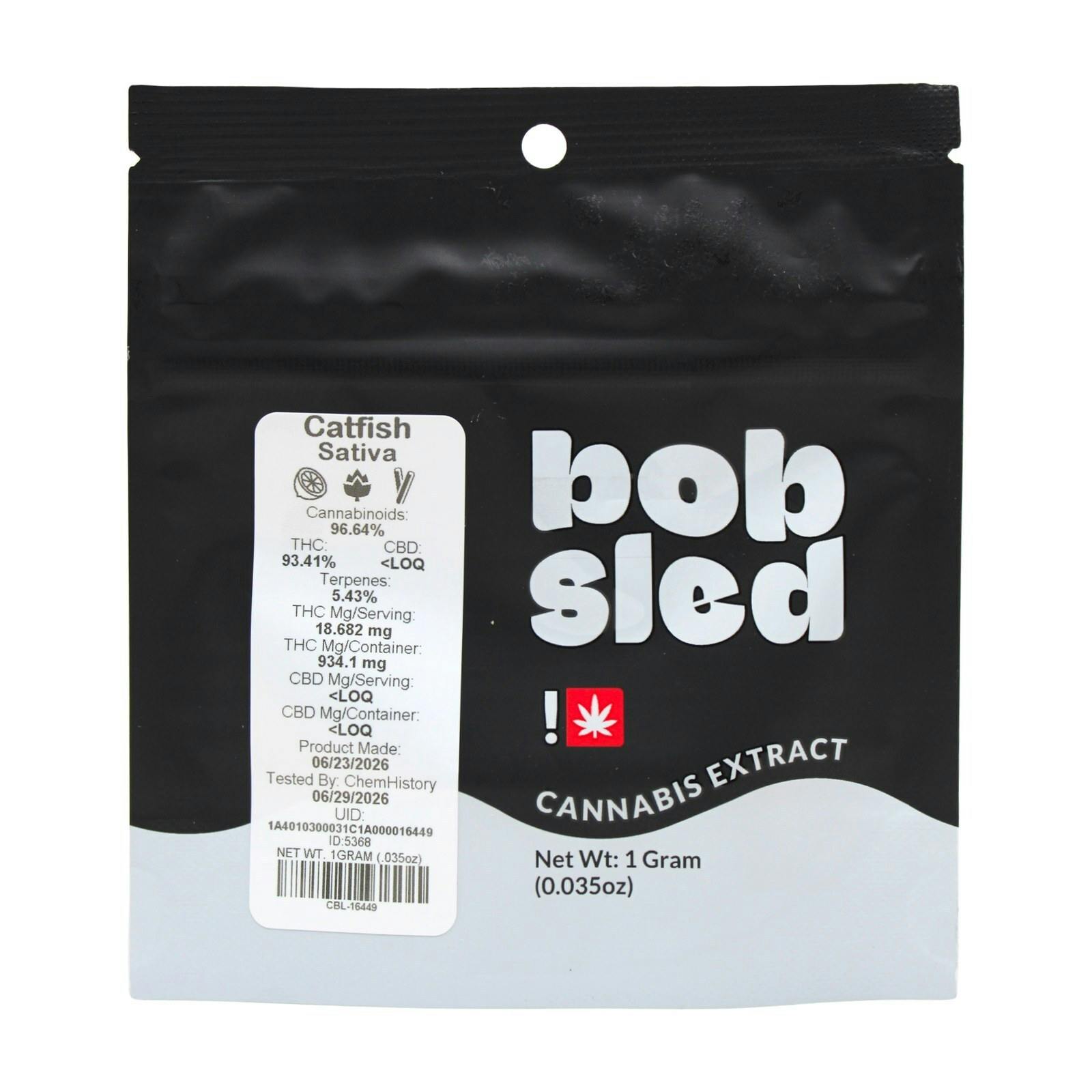BOB Catfish Liquid Diamond Cartridge 1g 2168313807 B31.1|AOF