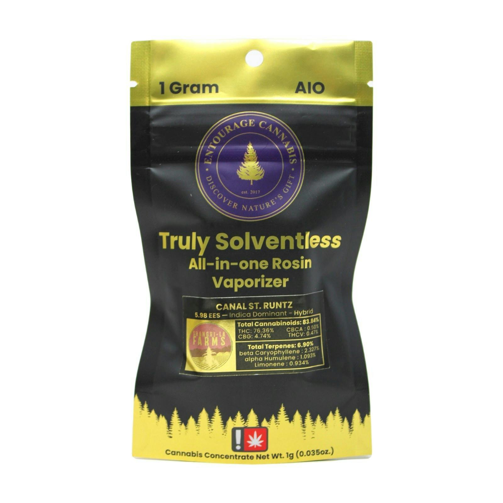 CBDE Canal St. Runtz Rosin Disposable Cartridge 1g 6045206691 A40.1|AOF