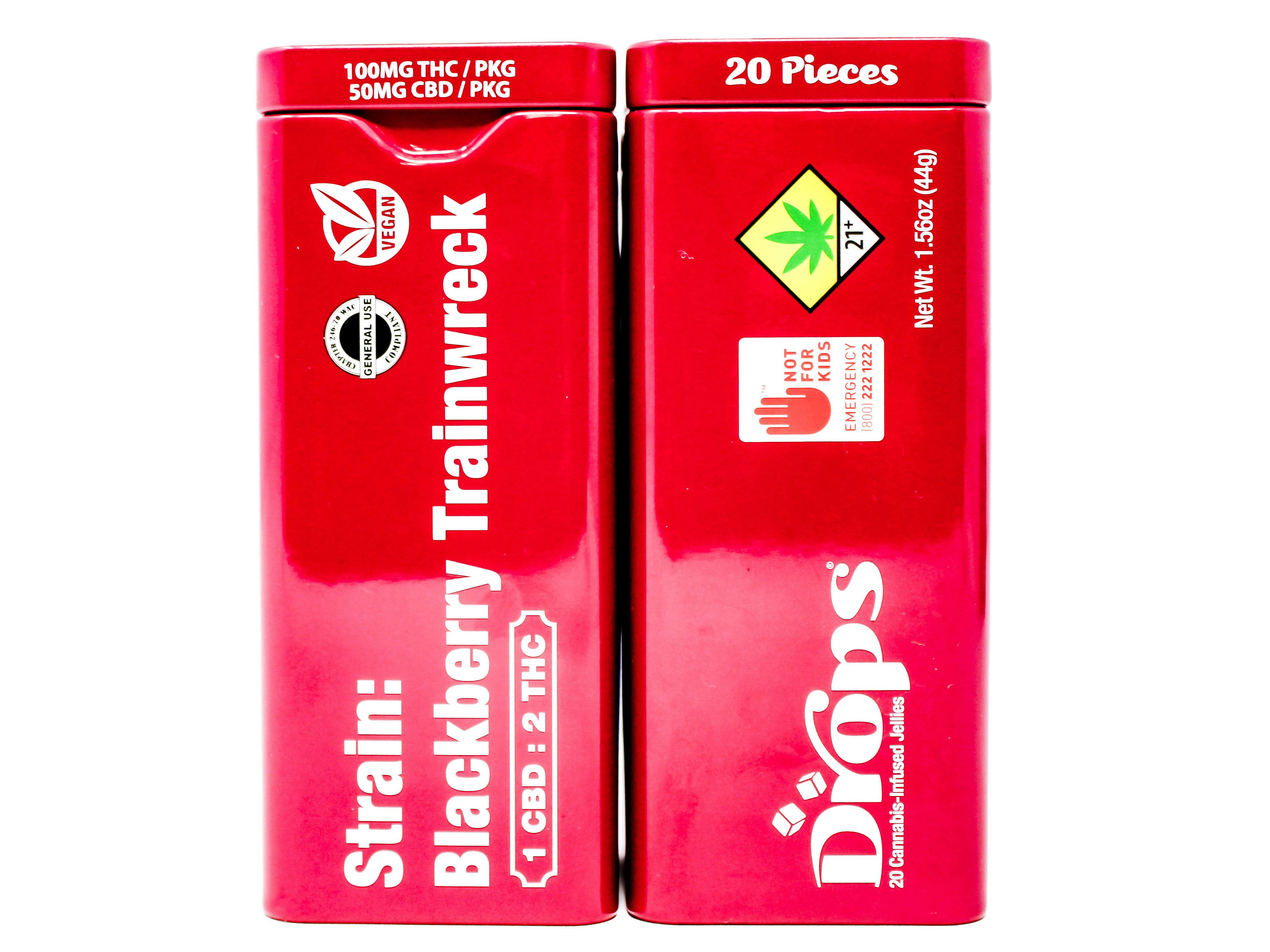 WRX Raspberry 2:1 THC:CBD Rosin Gummy 20pk 150mg 48056 SW_ED103|AOF