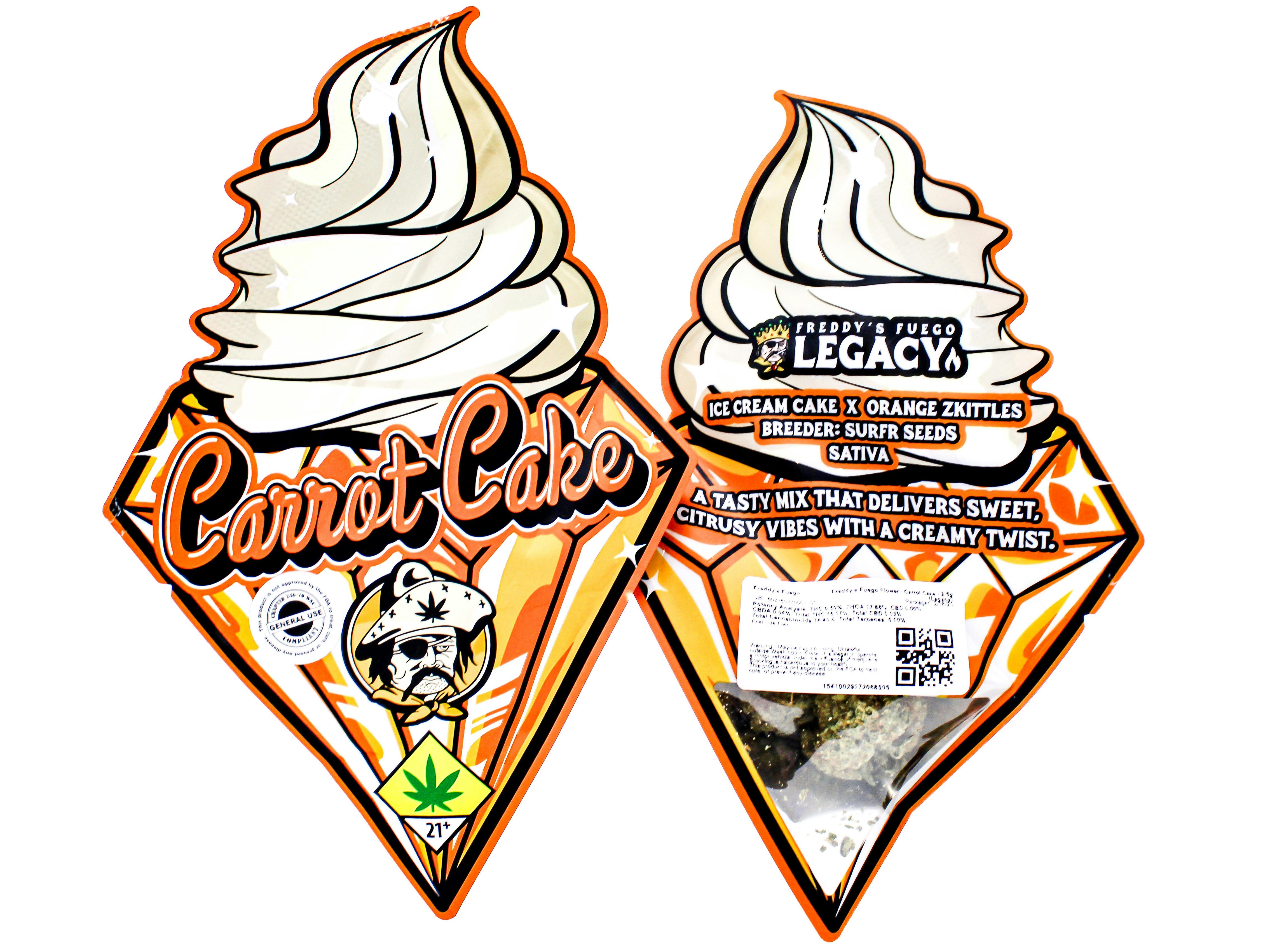 FFG Carrot Cake 3.5g 47749 D35.1|G13 cannabis product