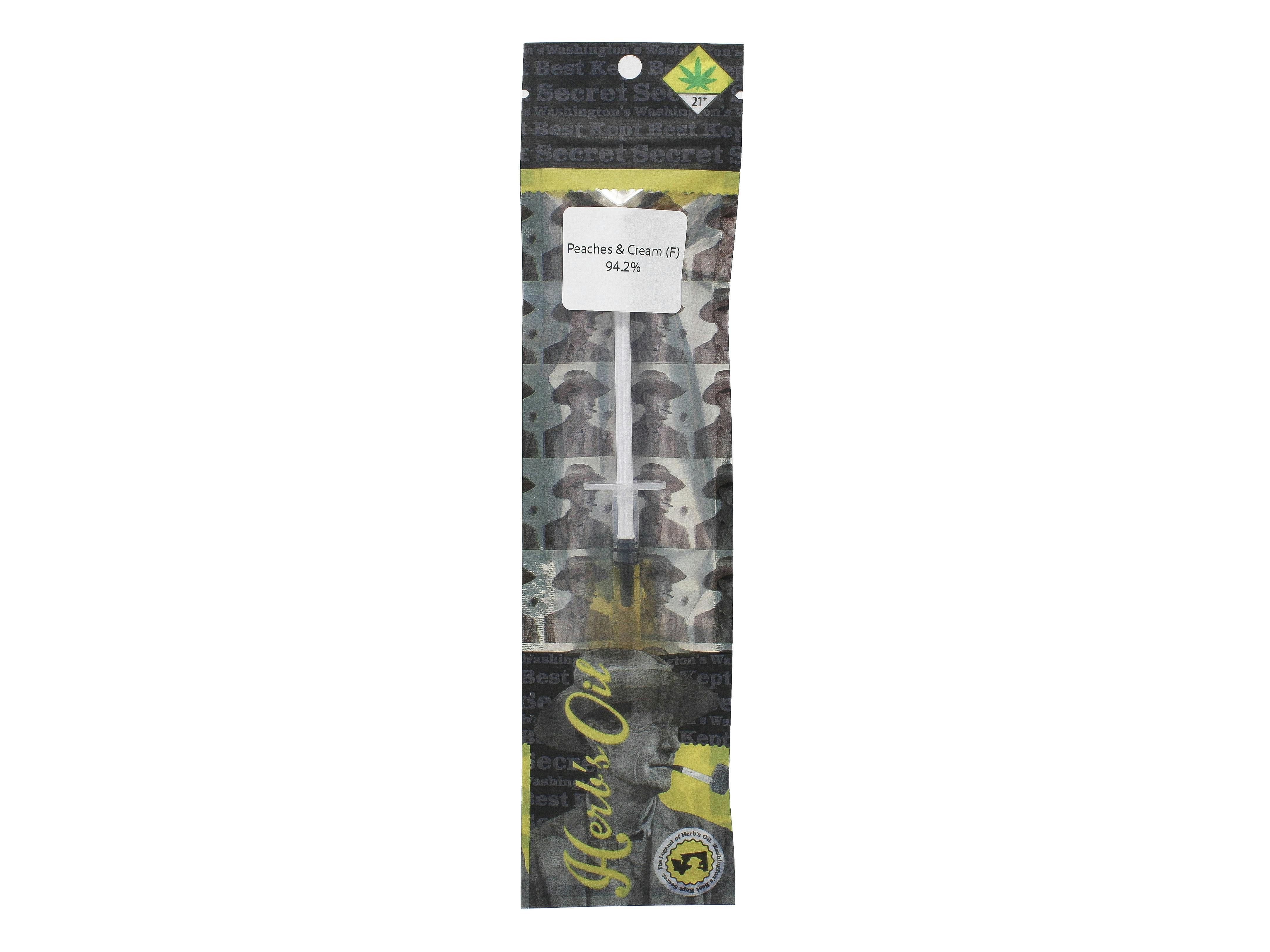 MWB Peaches and Cream Distillate Syringe 1g 8713289645 C10.1|AOF