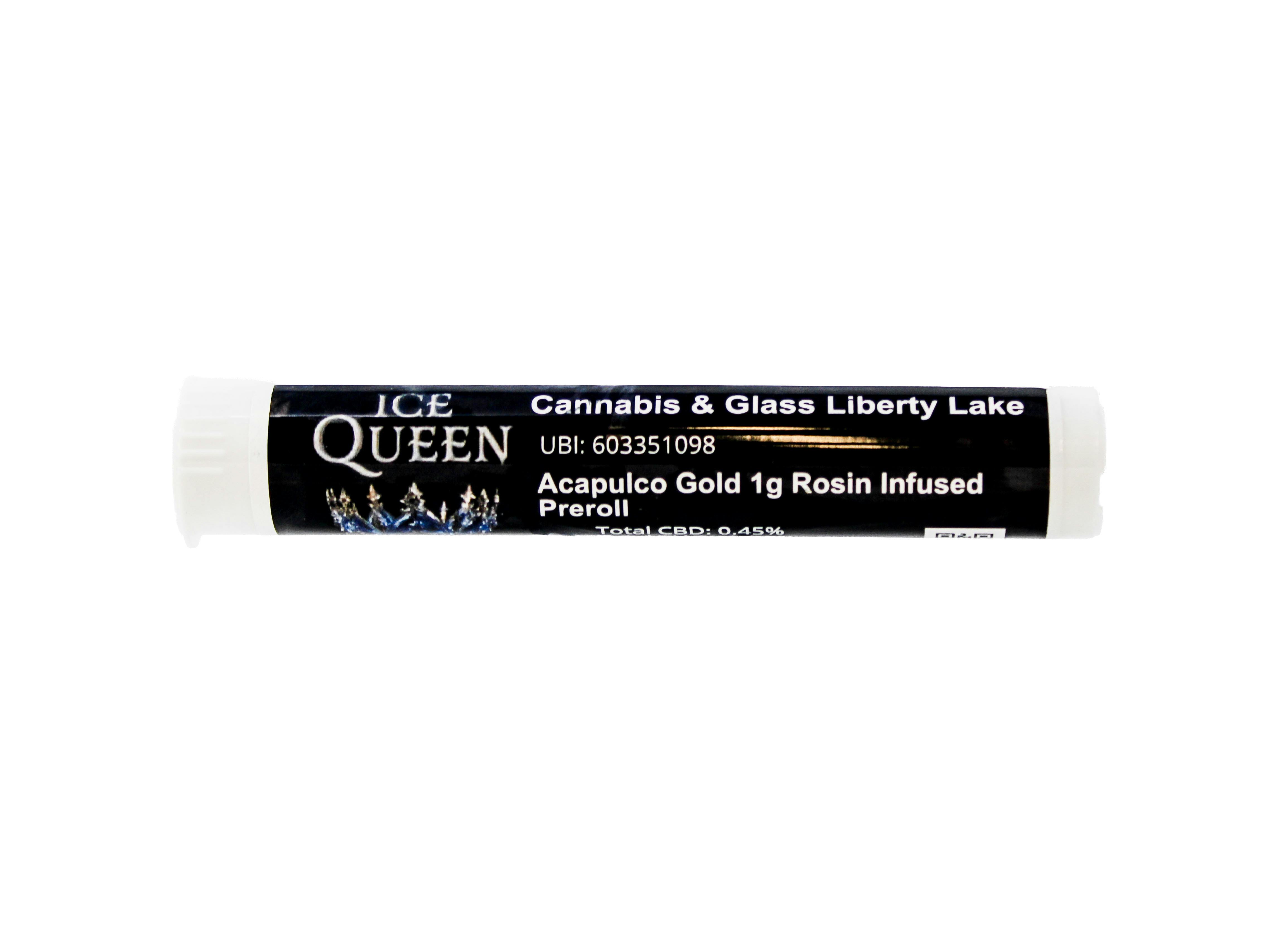 BDB Acapulco Gold Infused Preroll 1g 9670 A27.1|AOF