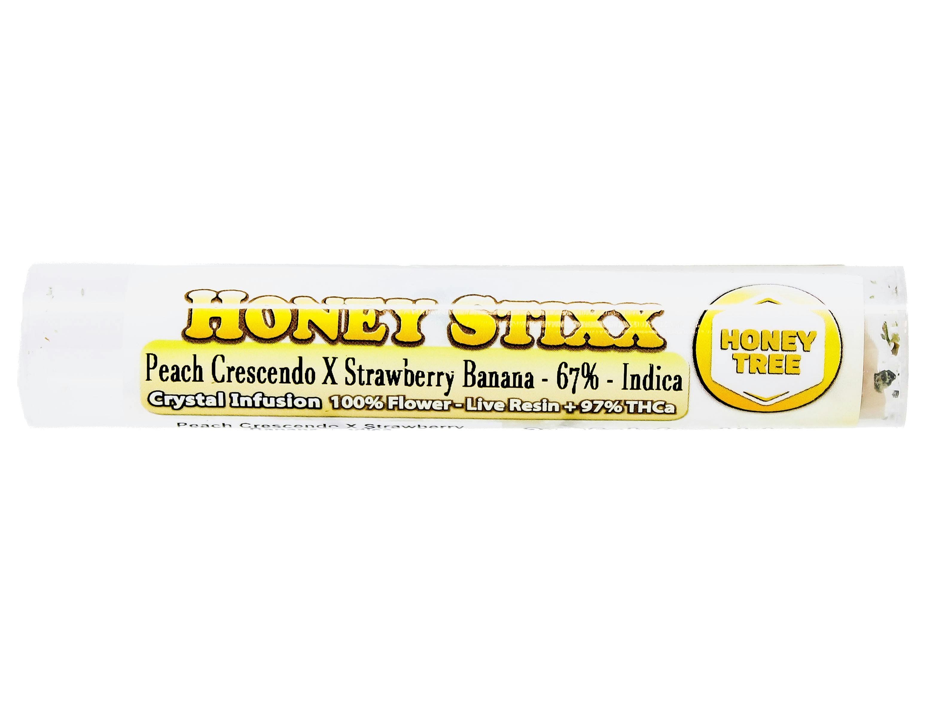 BHB Peach Crescendo x Strawberry Banana 2pk Infused Preroll 1g 42182 A49.1|G3
