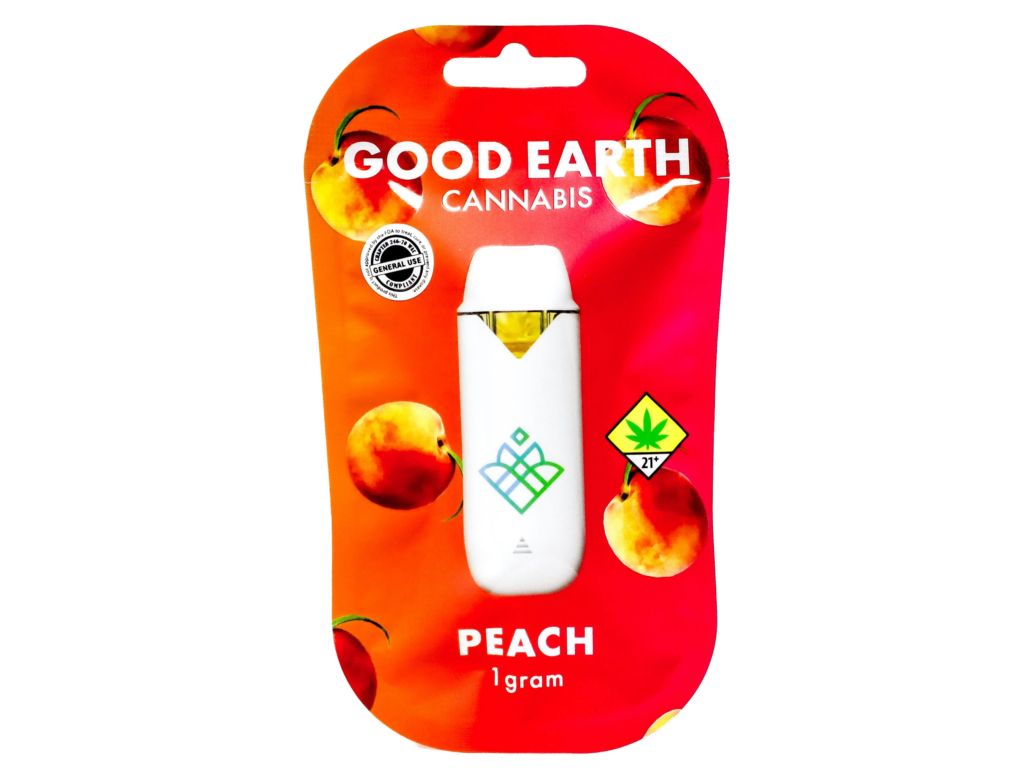 GEC Peach Distillate Disposable Cart 1g 50205 SW_DSBL21|AOF