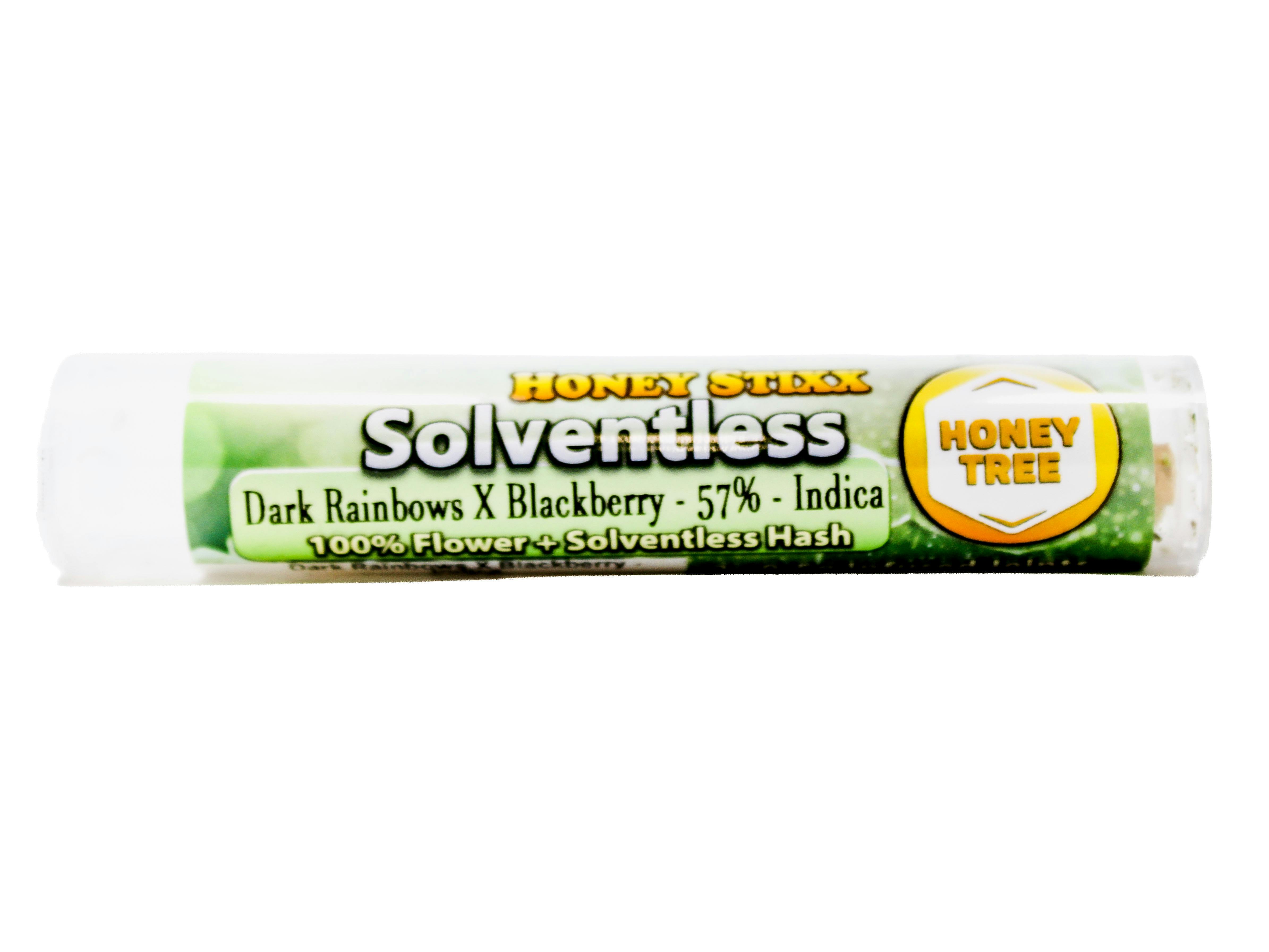 BHB Dark Rainbows x Blackberry 2pk Infused Rosin Preroll 1g 50220 A34.1|J2