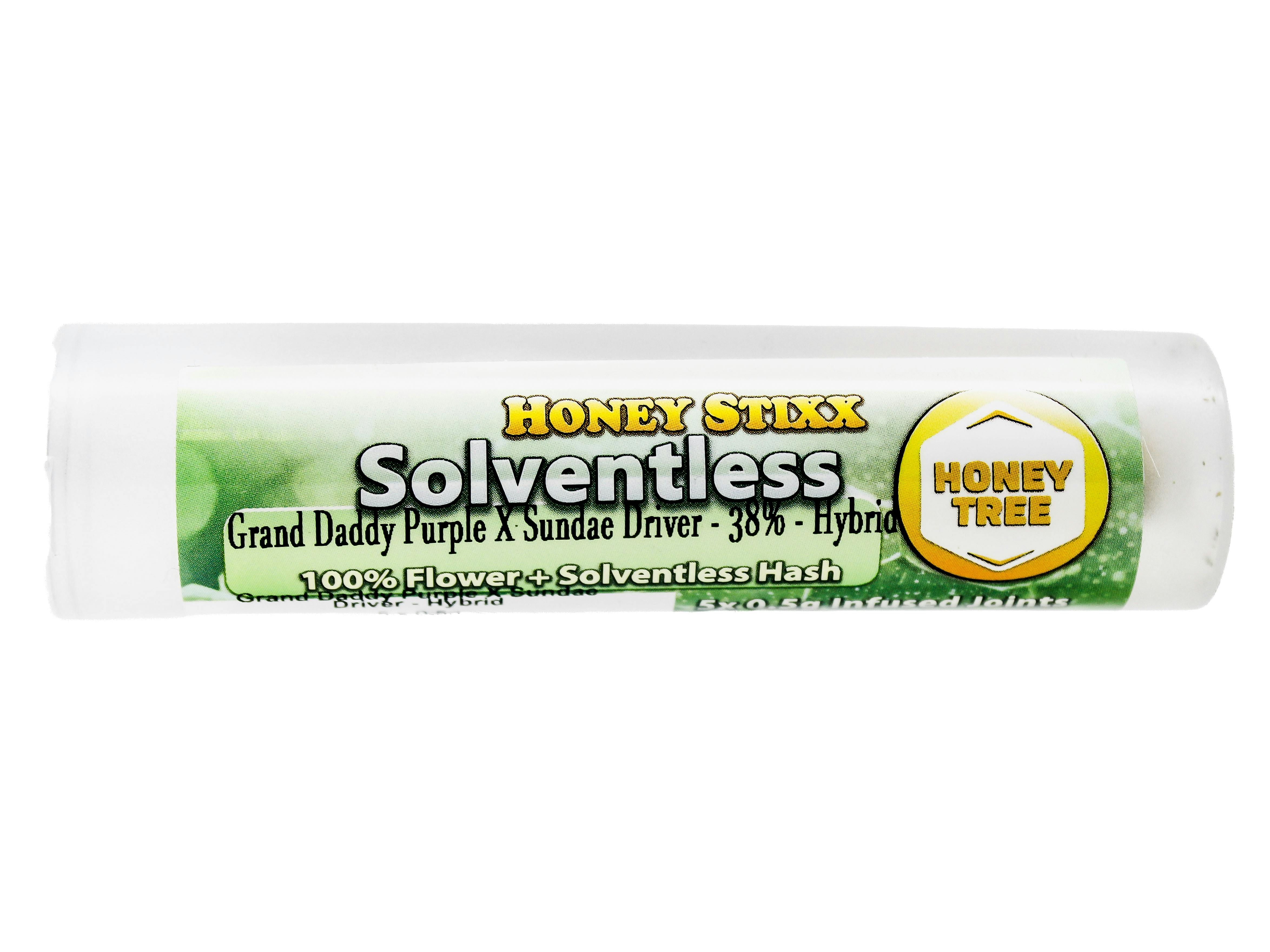 BHB Grand Daddy Purple x Sundae Driver Infused Rosin Preroll 5pk 2.5g 50345 A51|AOF