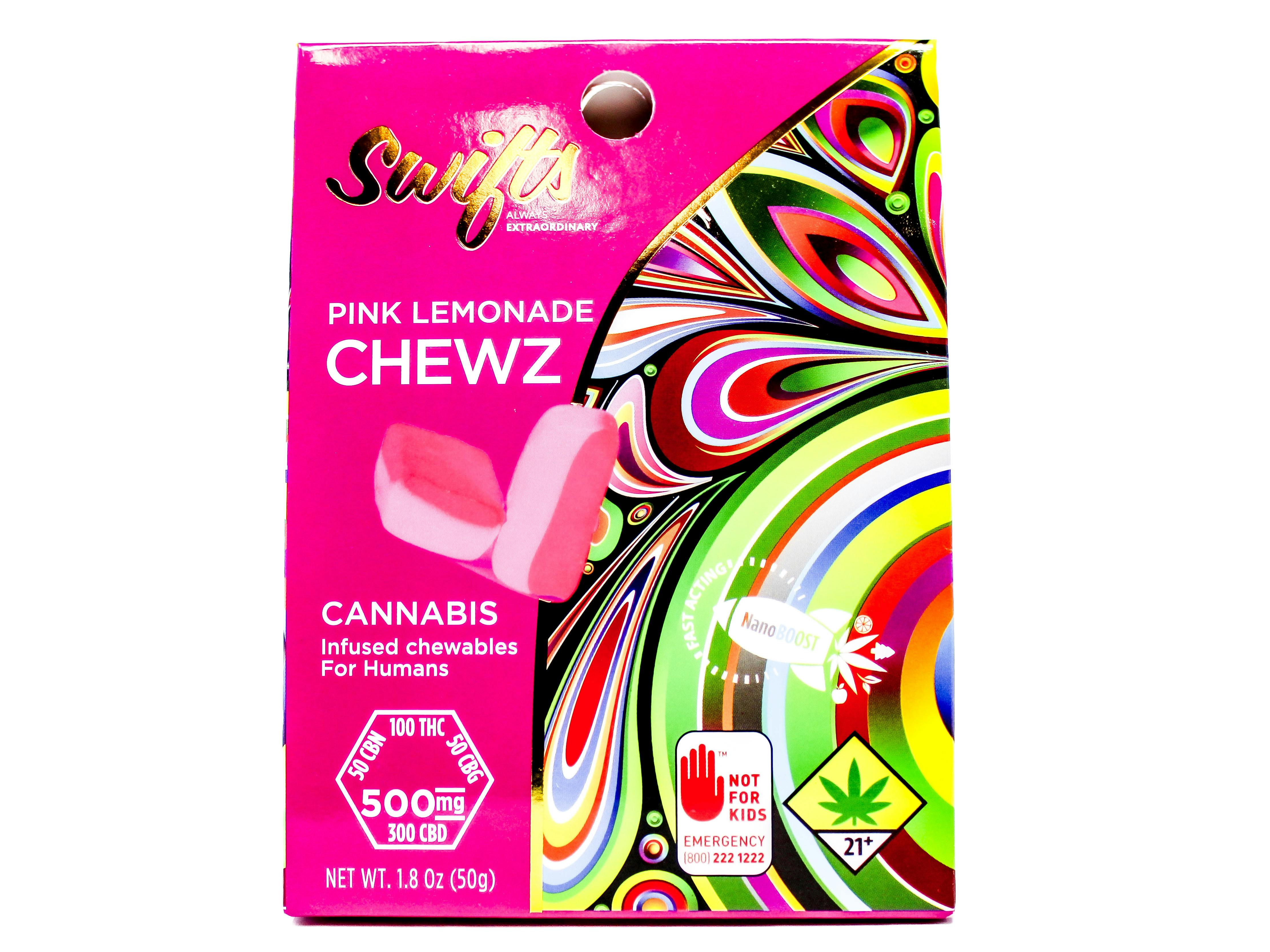 GL Pink Lemonade 3:1 CBD + CBN & CBG MAX Gummies 10pk 500mg 49256 SW_ED101|AOF