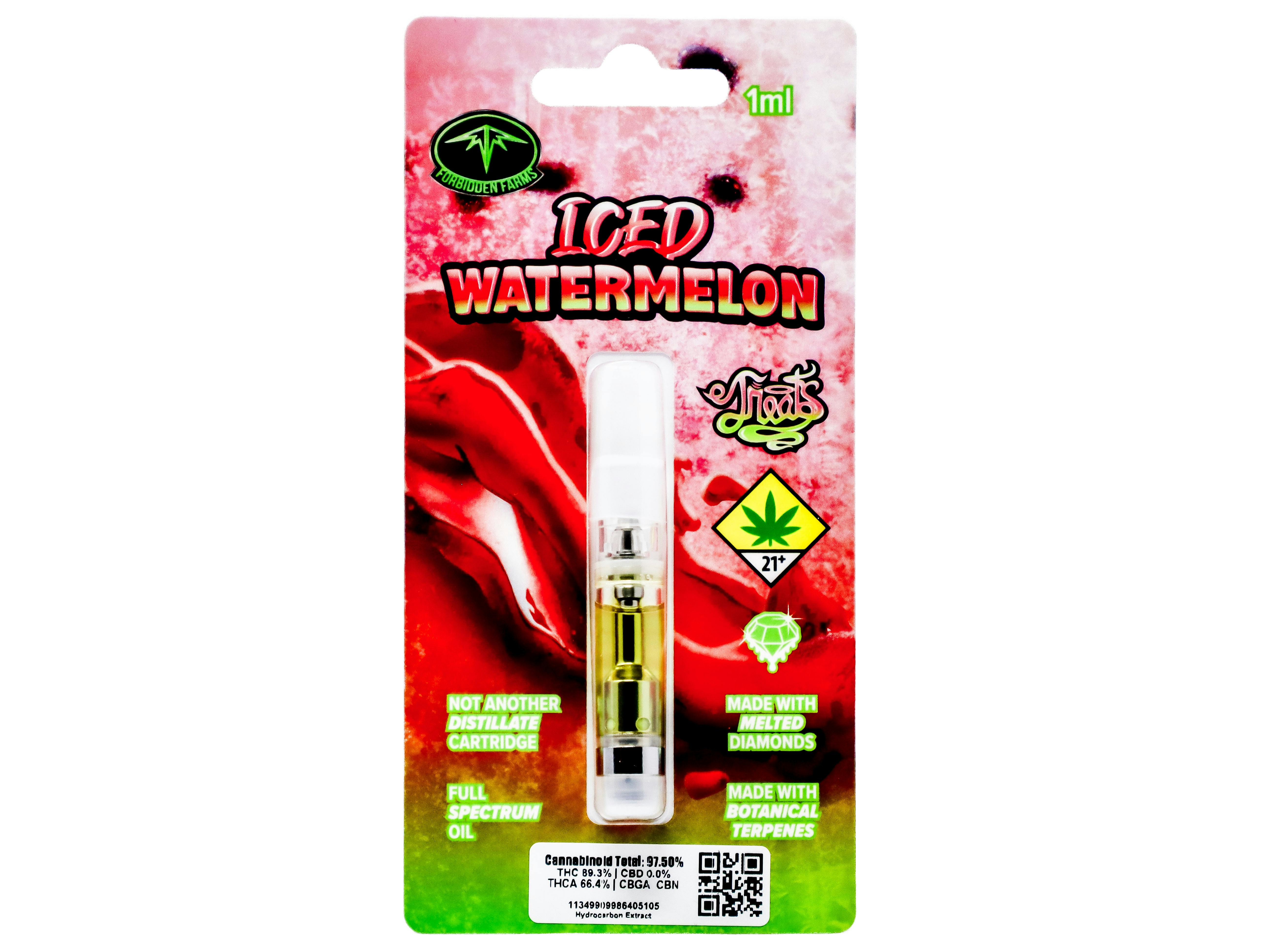 FBF Iced Watermelon Distillate Cart 1g 25450 SW_CART233|AOF
