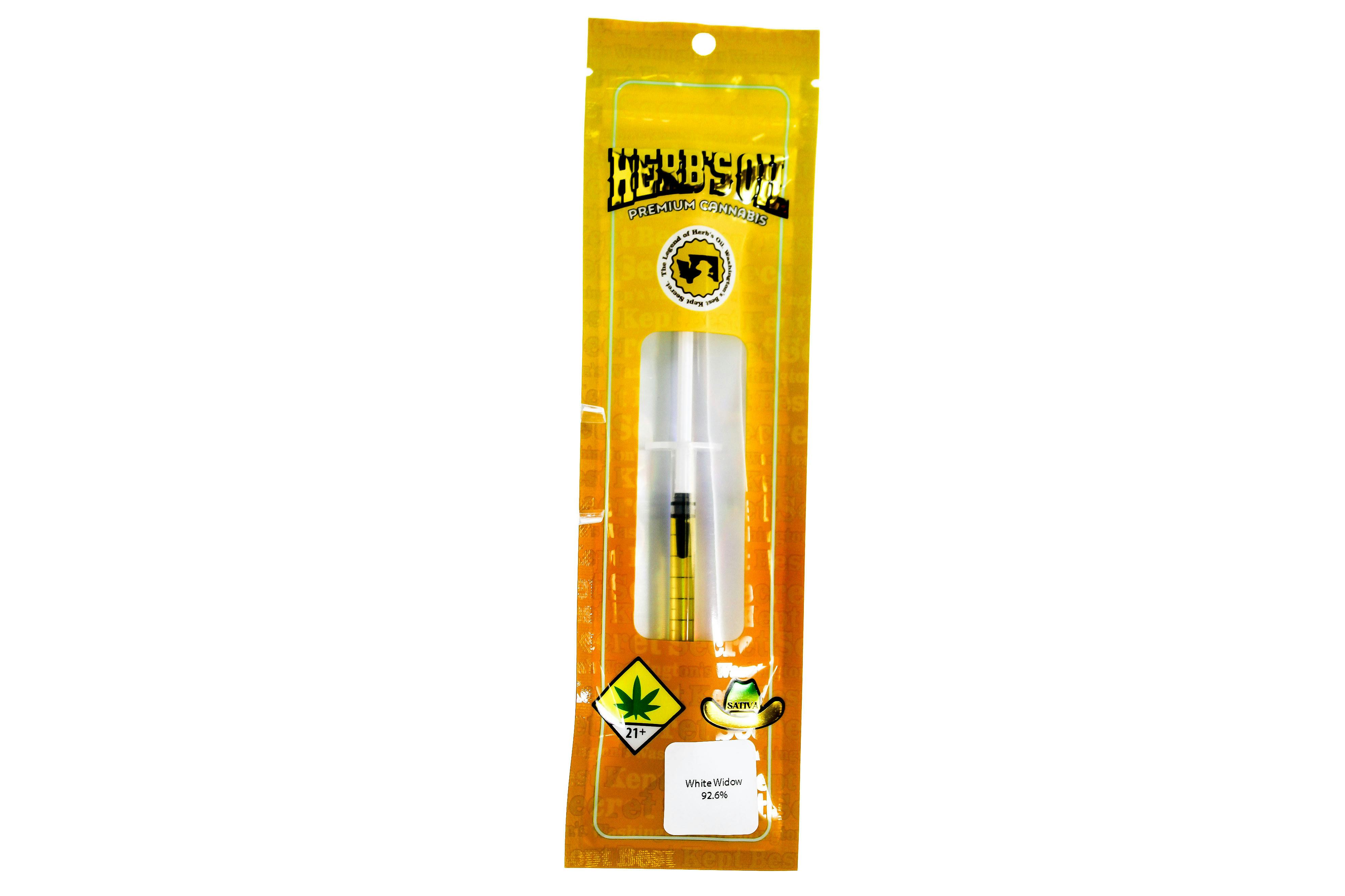 MWB White Widow Distillate Syringe 1g 51312 B16.1|AOF