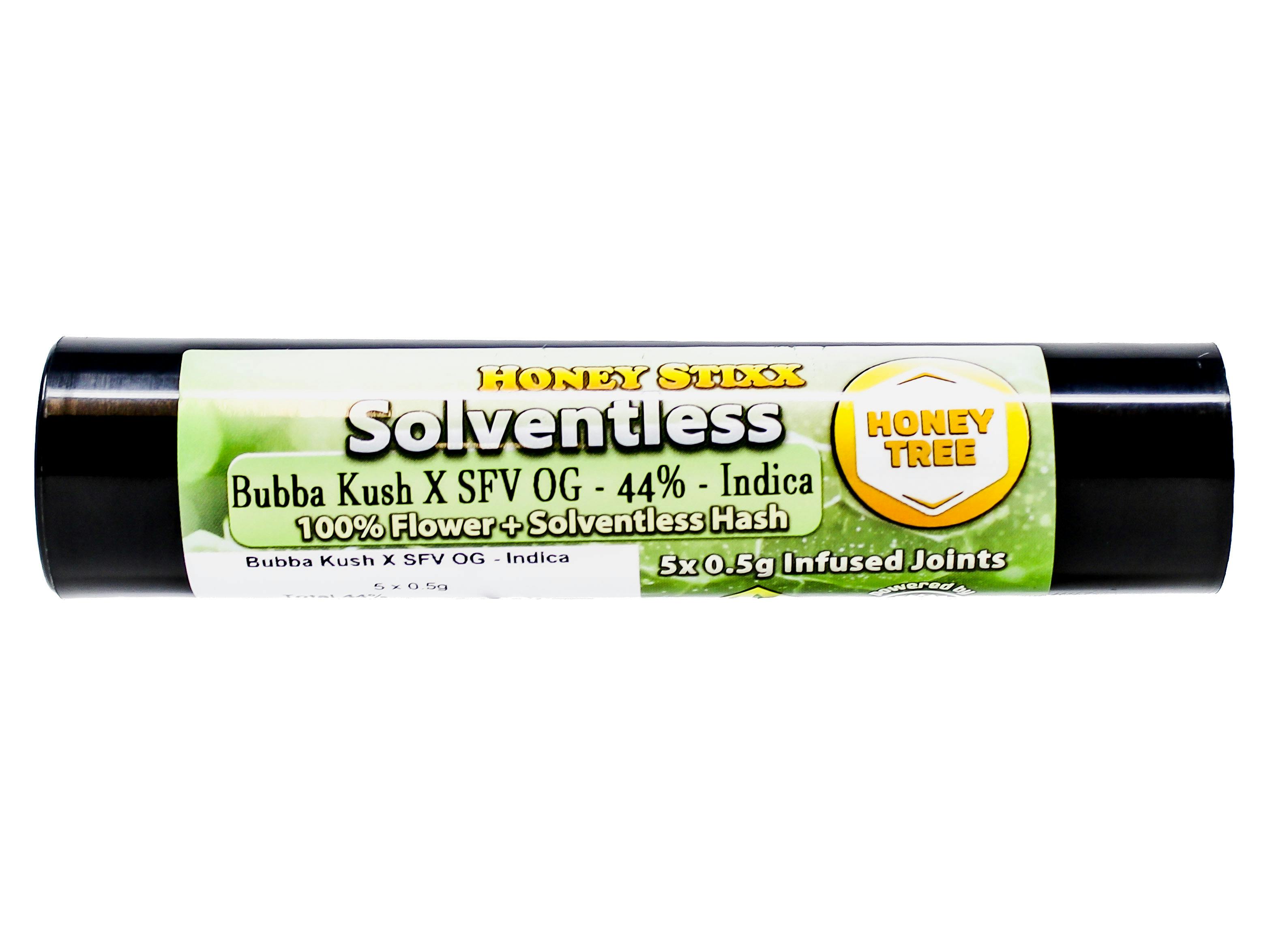 BHB Bubba Kush x SFV OG 5pk Infused Rosin Preroll 2.5g 52170 E21.2|AOF