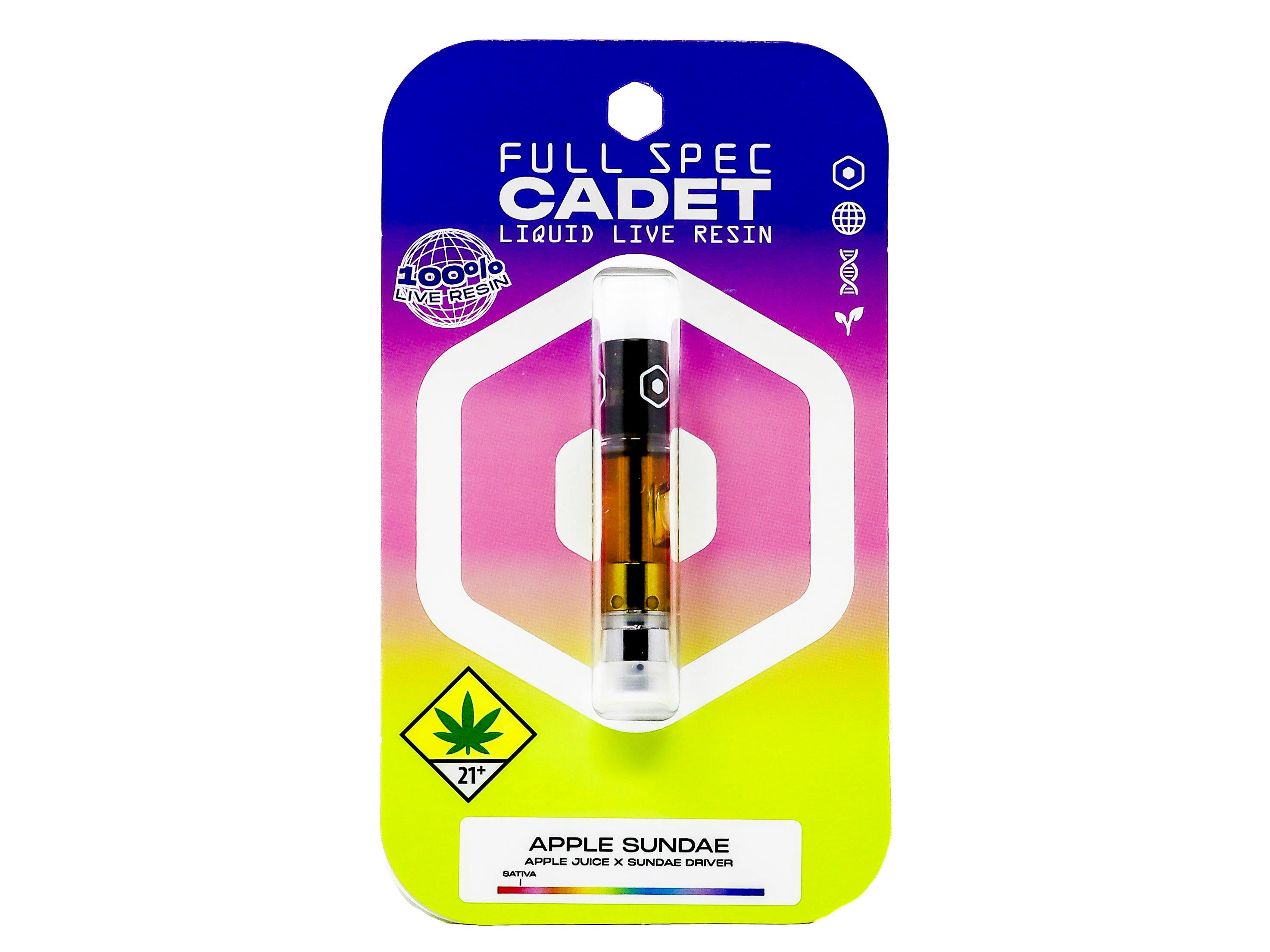 WRX Apple Sundae Live Resin Cart 1g 35340 SW_CART112|A5