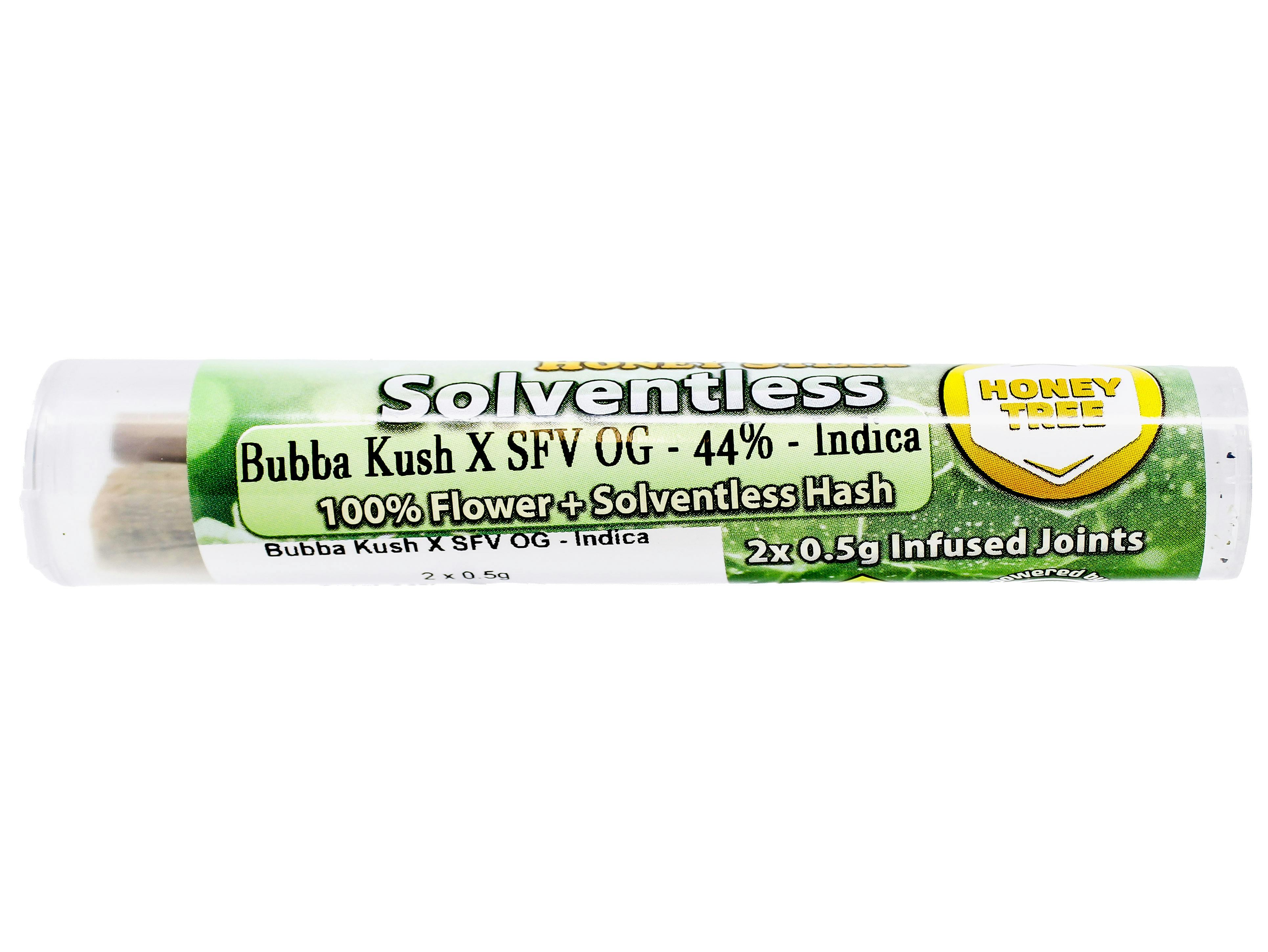 BHB Bubba Kush x SFV OG 2pk Infused Rosin Preroll 1g 52232 A33.3|AOF