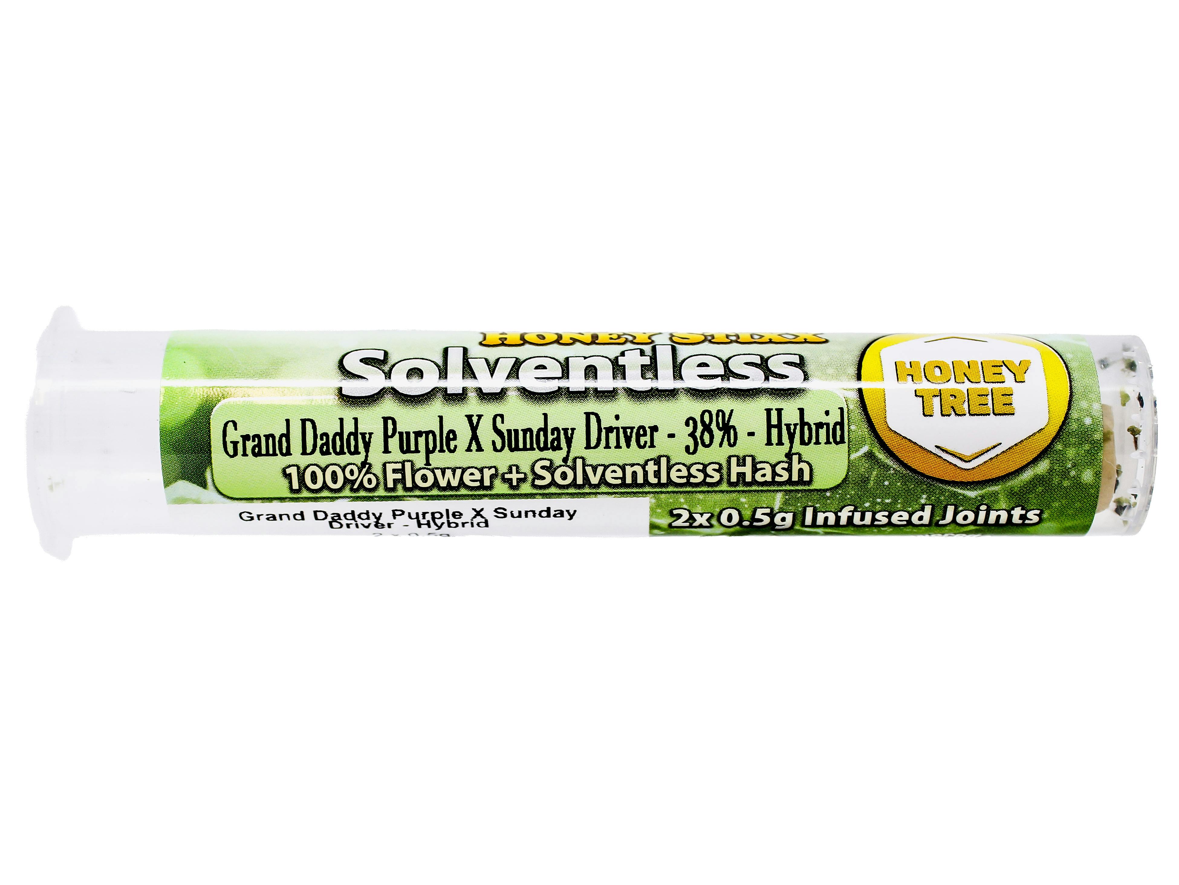 BHB Grand Daddy Purple x Sundae Driver 2pk Infused Preroll 1g 49928 A36.1|AOF