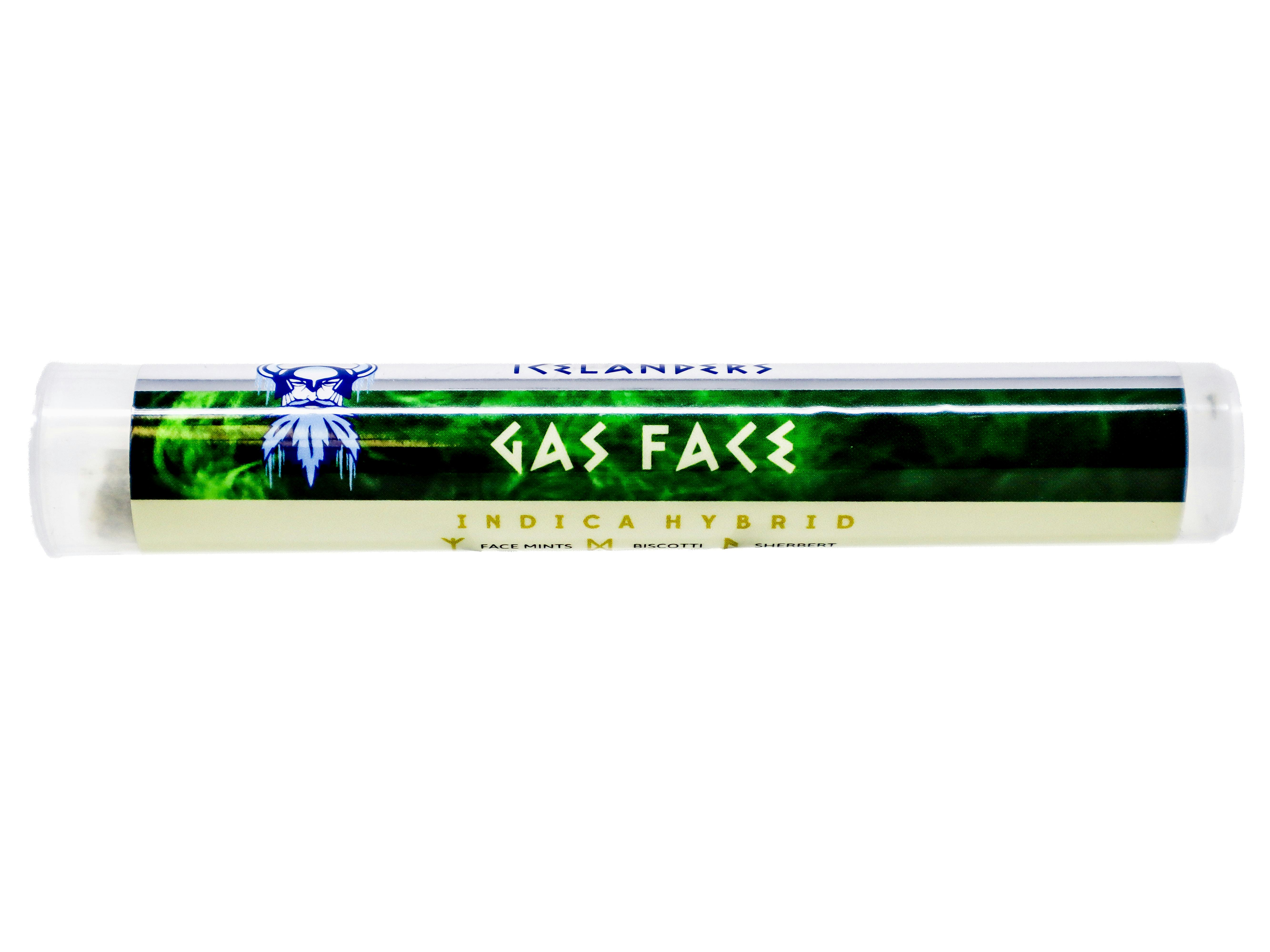 FRF Gas Face 2pk Infused Preroll 1g 9313929485 A12.3|AOF
