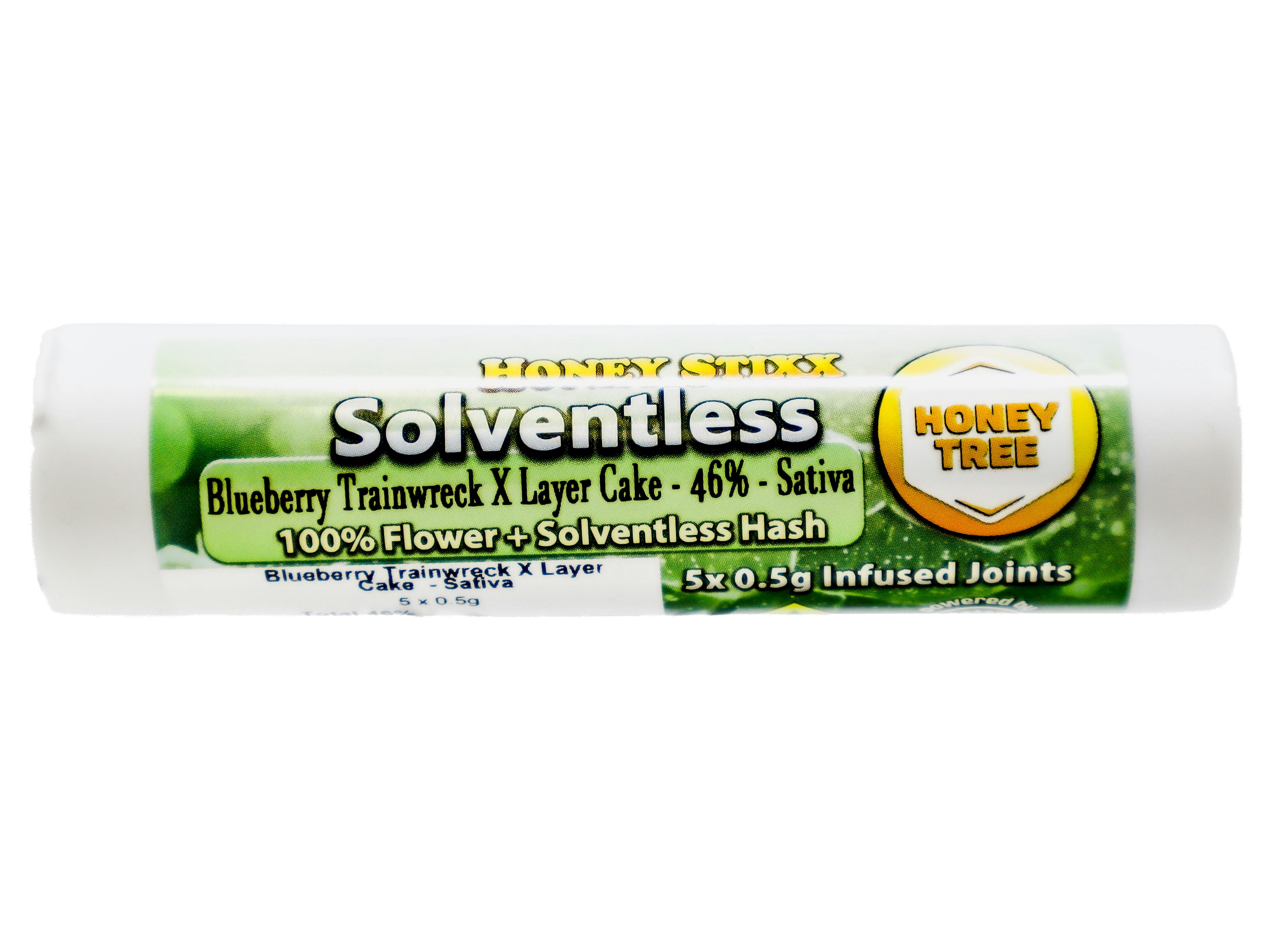 BHB Blueberry Trainwreck x Layer Cake Infused Rosin Preroll 5pk 2.5g 52208 A60|AOF