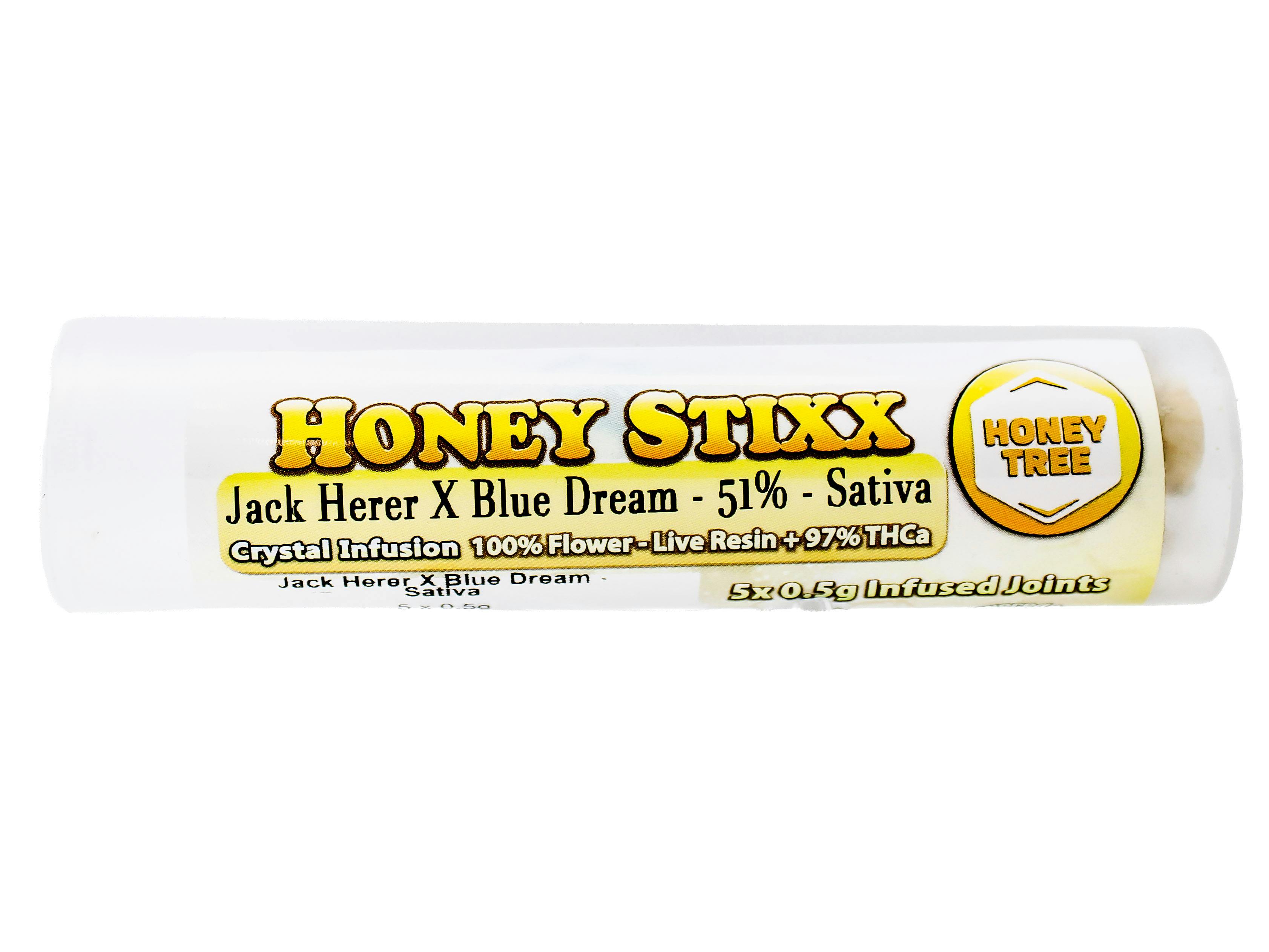 BHB Jack Herer x Blue Dream Infused Live Resin 5pk 2.5g 51460 E5.2|AOF