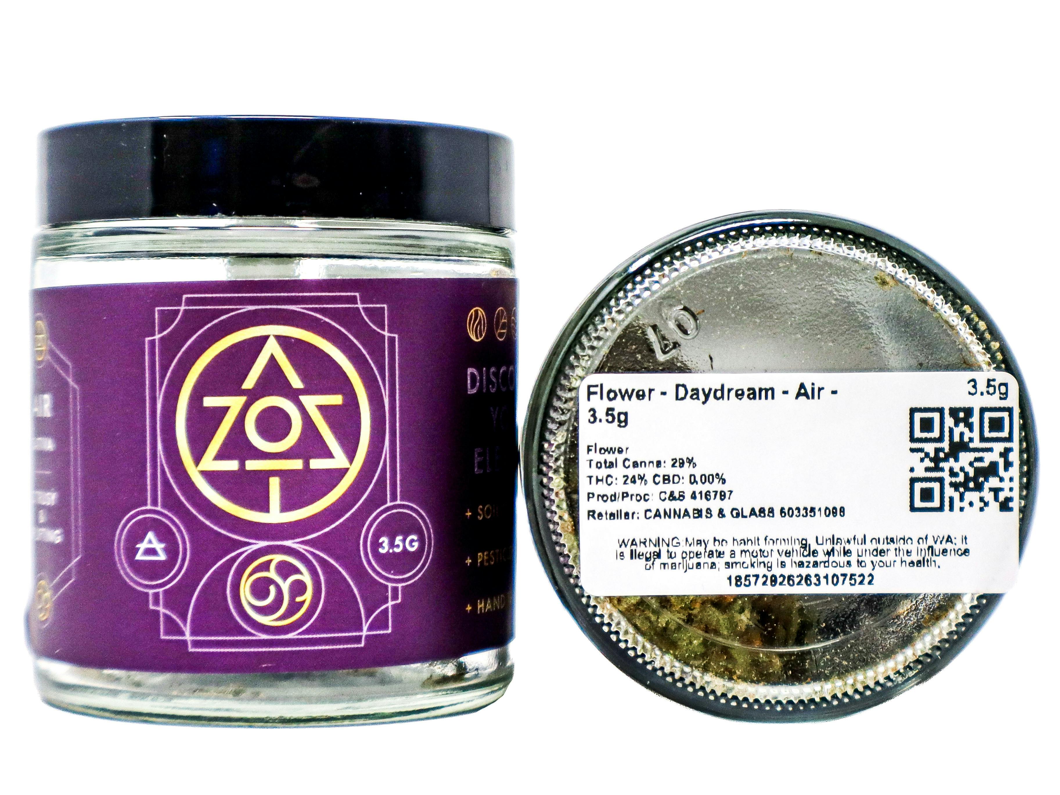 ZOZ Daydream 3.5g 8488842085 C22.3|F11 cannabis product