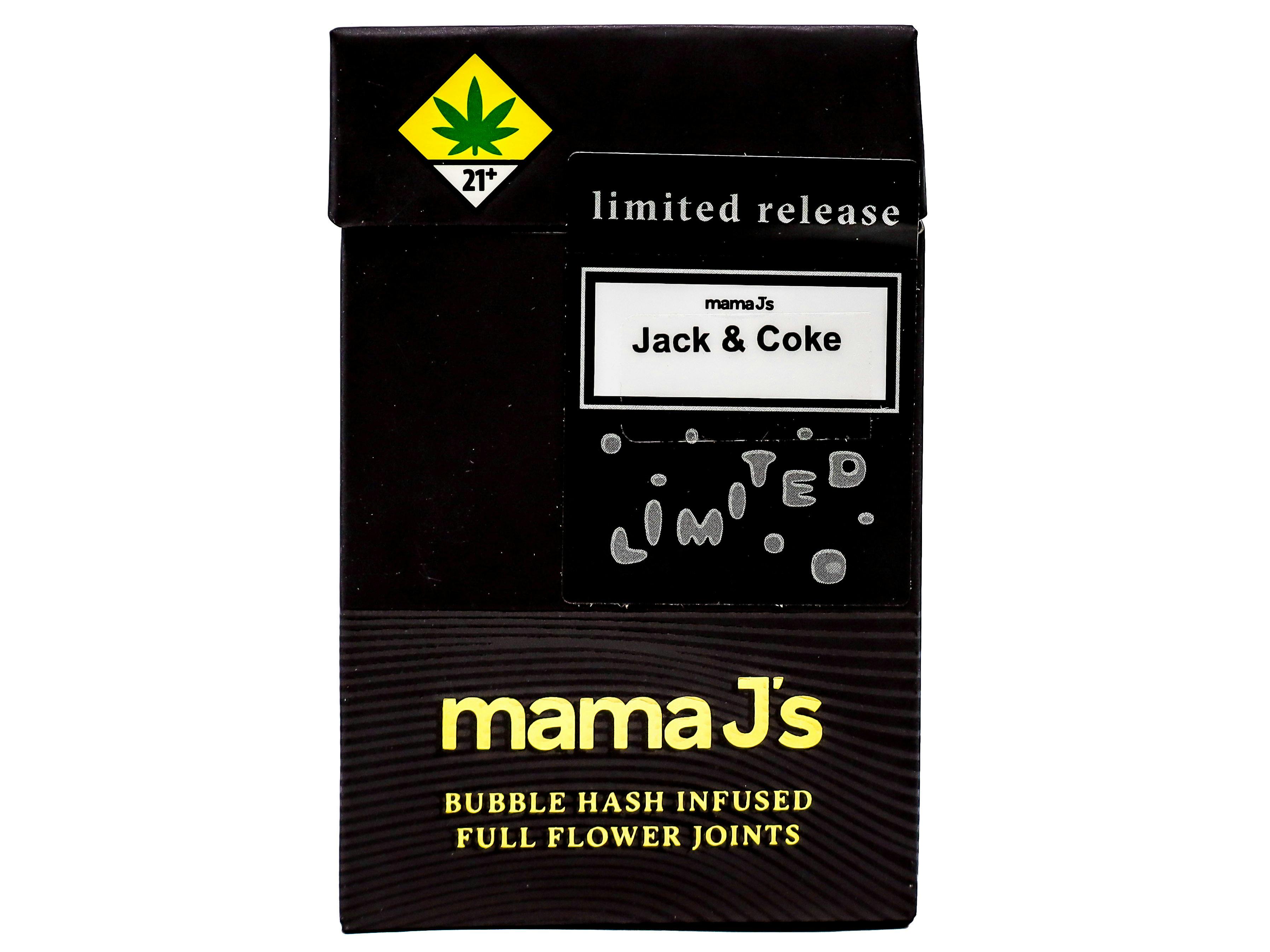 MMJ Jack and Coke Bubble Hash Infused 7pk 3.5g 8743719883 ADJ-SB2|AOF
