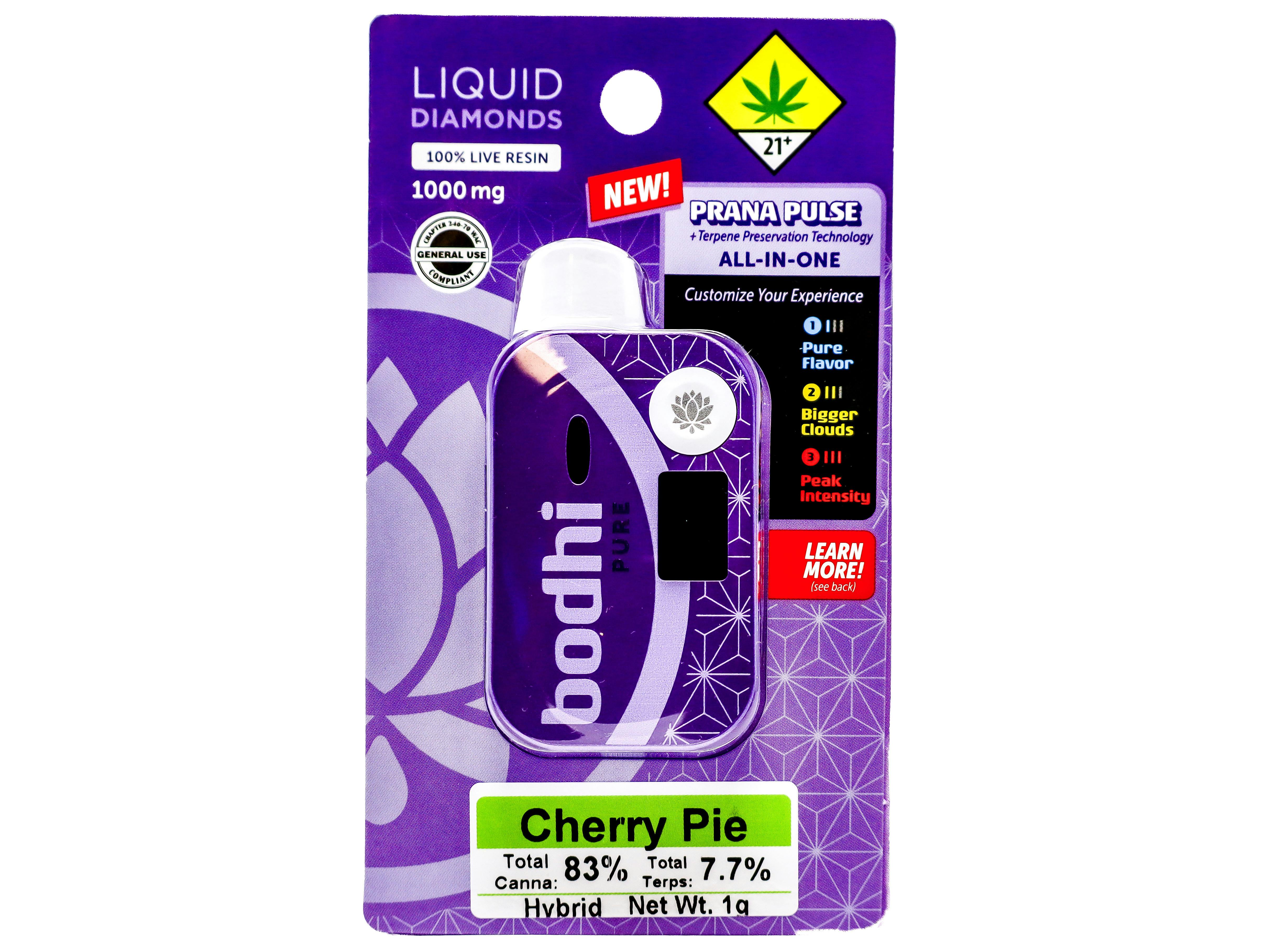 BHB Cherry Pie Disposable Live Resin Cart 1g 1613528354 SW_CART29|AOF cannabis product