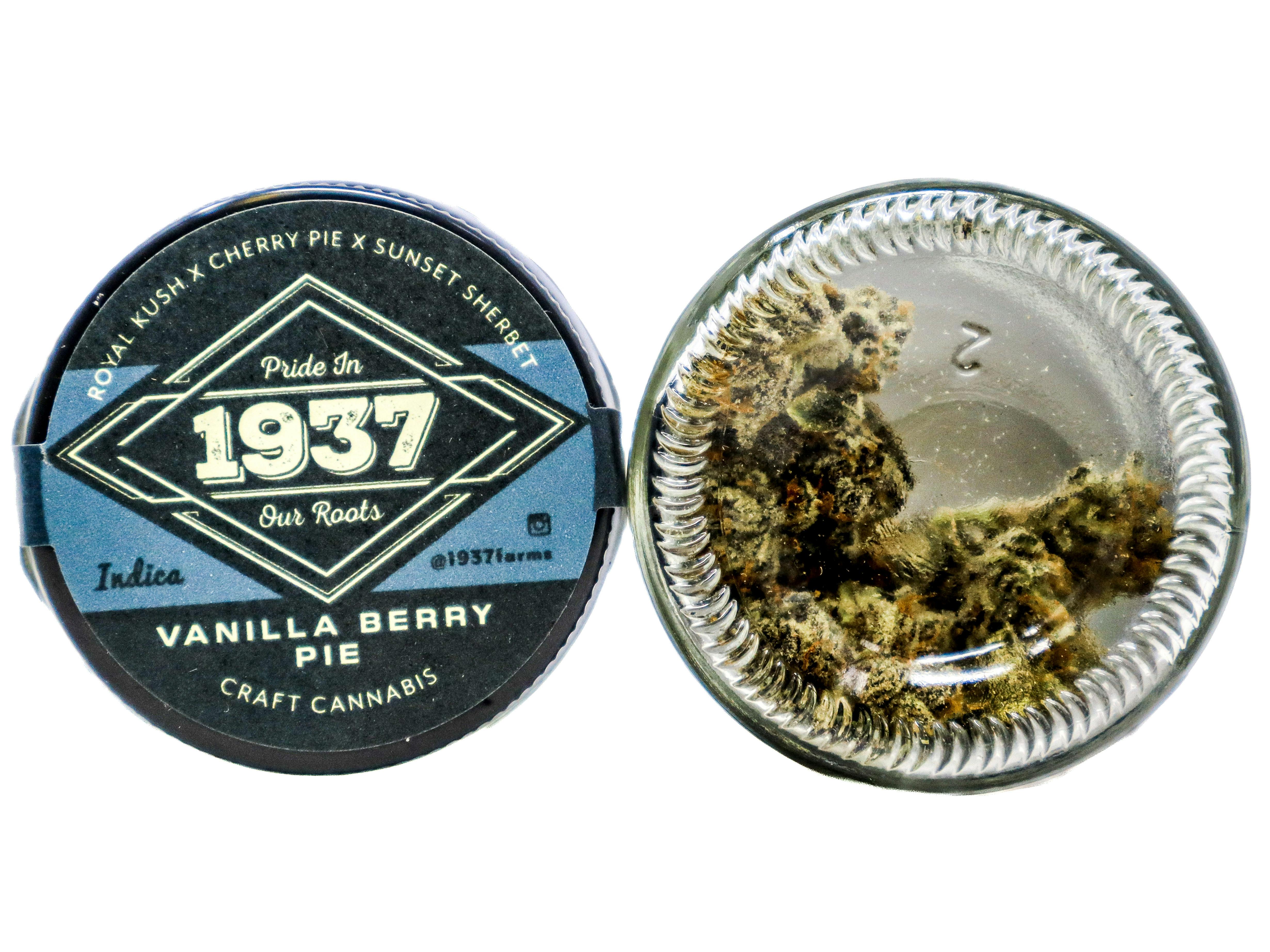 1937 Vanilla Berry Pie 3.5g 4362247974 D30.3|G10 cannabis product