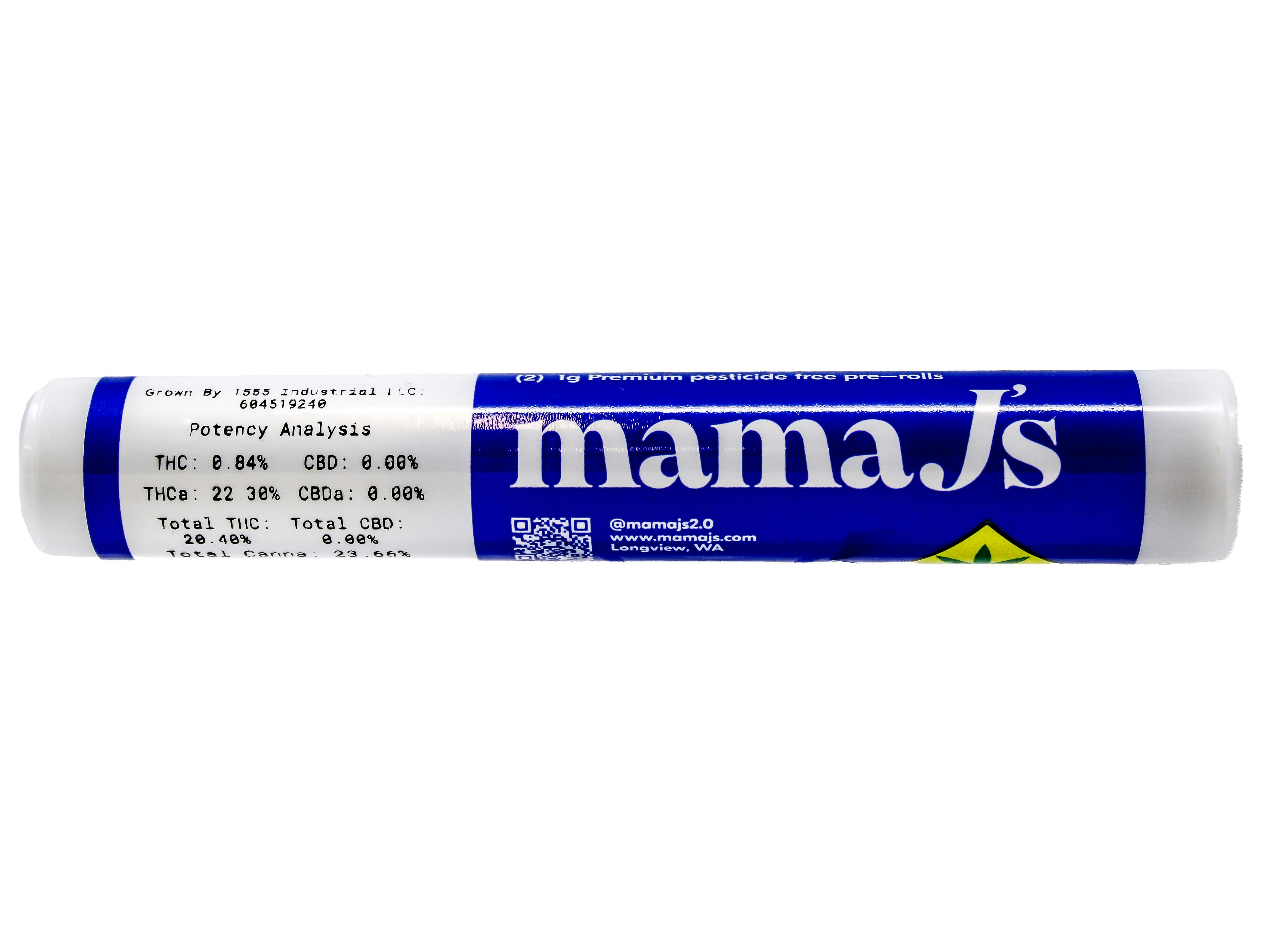 MMJ Peanut Butter Breath 2pk Preroll 2g 49547 A69|AOF