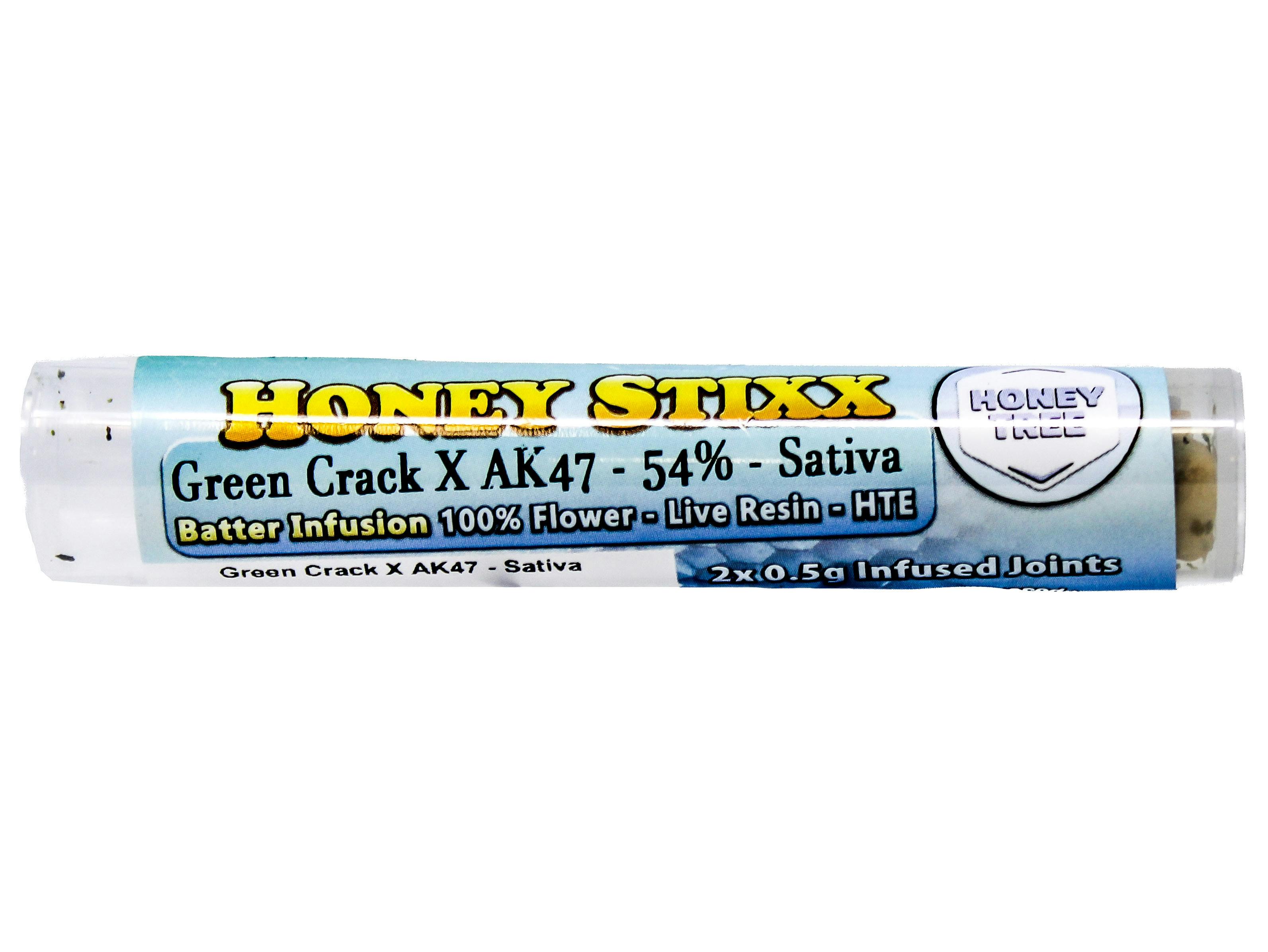 BHB Green Crack x AK47 Infused Preroll 2pk 1g 8464981372 B27.2|AOF