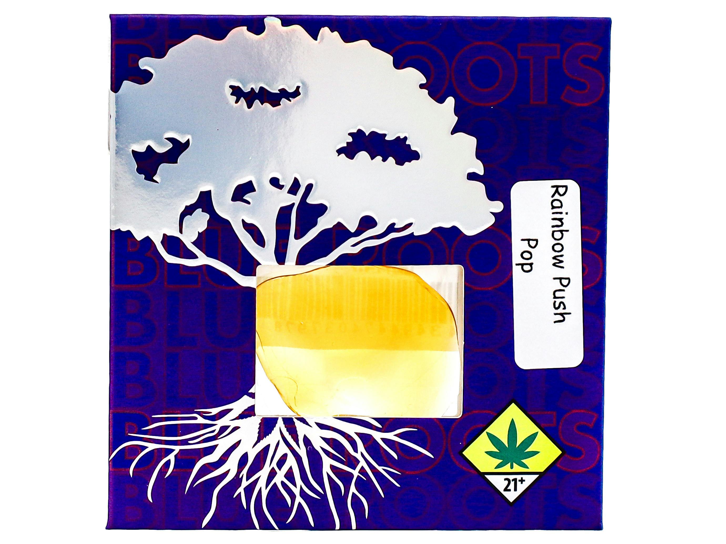 BR Rainbow Push Pop BHO Shatter 1g 7209668907 A26.1|AOF