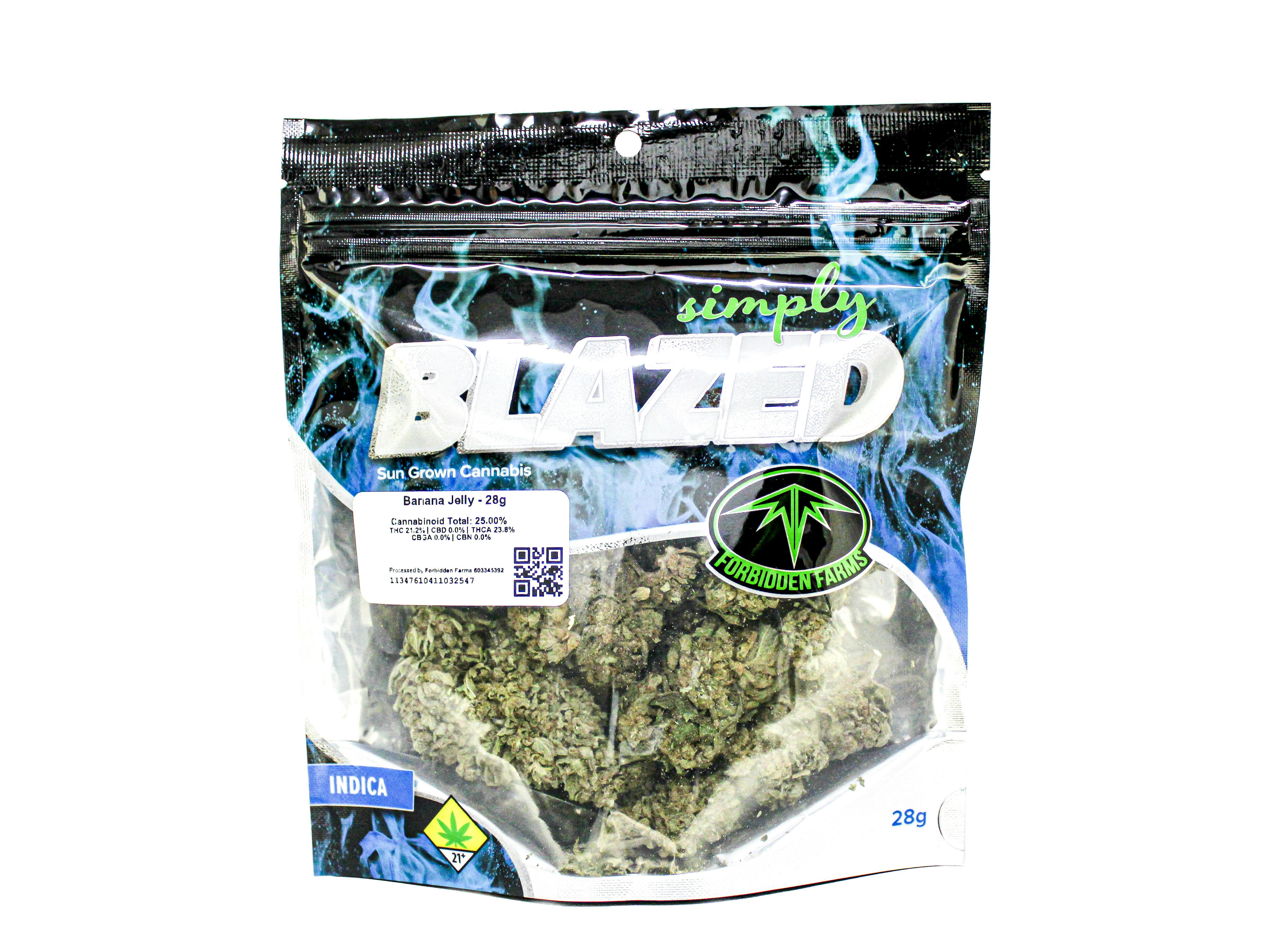 FBF Banana Jelly 28g 45622 F30|AOF cannabis product