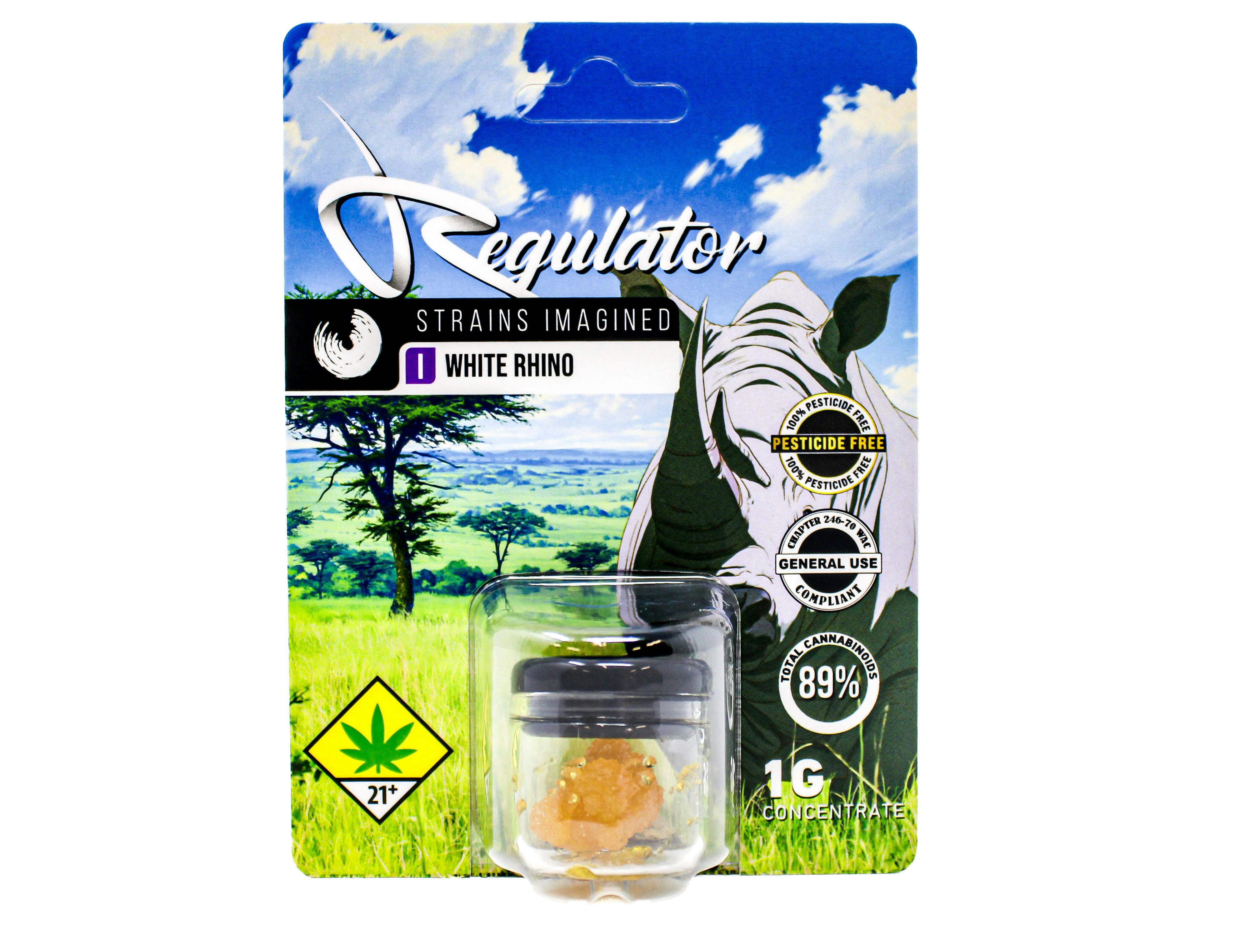SPP White Rhino BHO Concentrate 1g 8023686684 DOD1|BOHDOD
