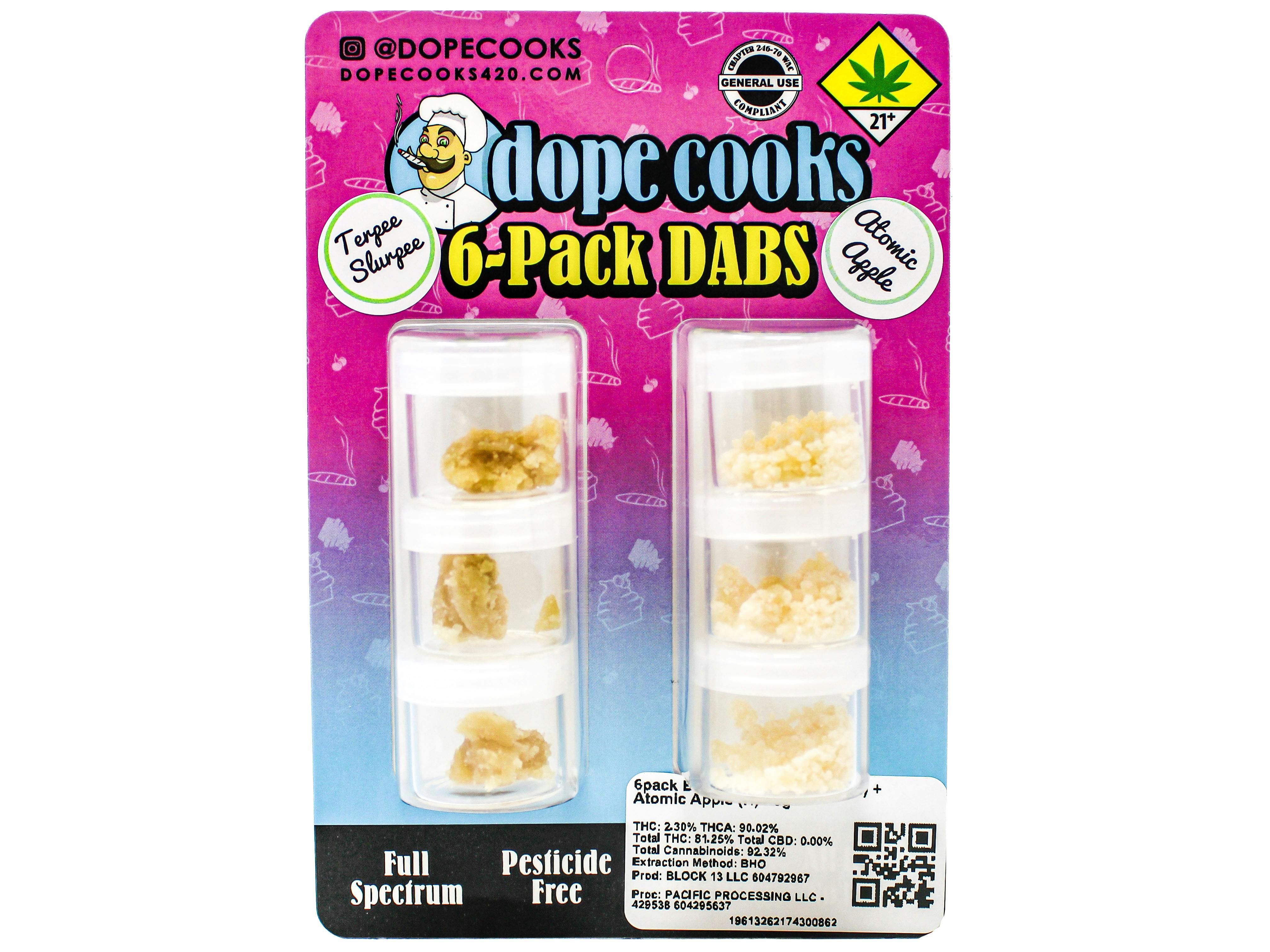 VRG Terpee Slurpee + Atomic Apple BHO Concentrate 6pk 6g 5737927567 B16.1|AOF