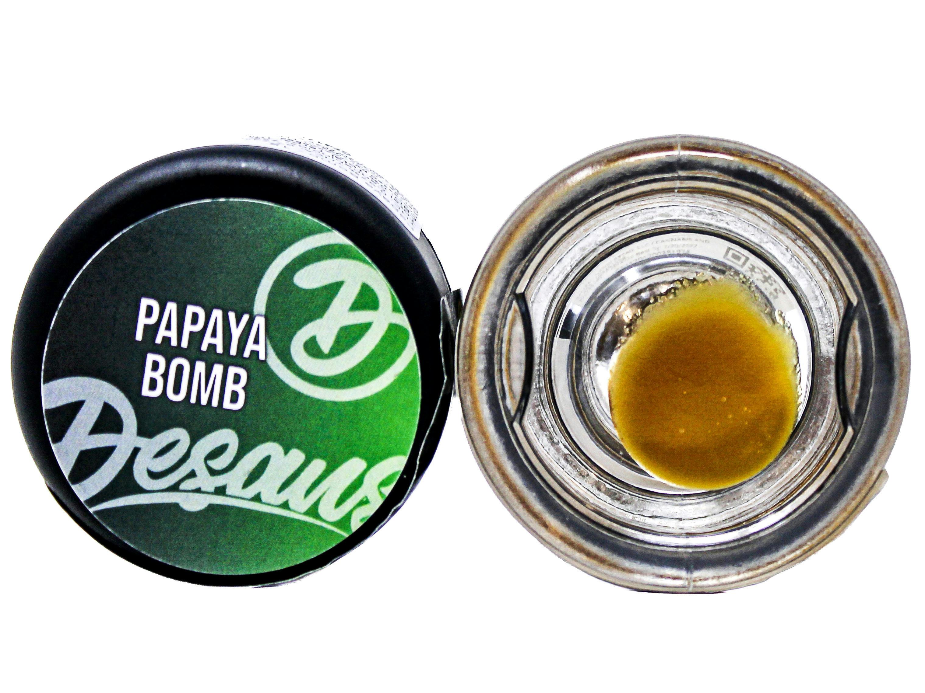 ISD Papaya Bomb Live Resin Concentrate 1g 5881887238 B29.2|AOF