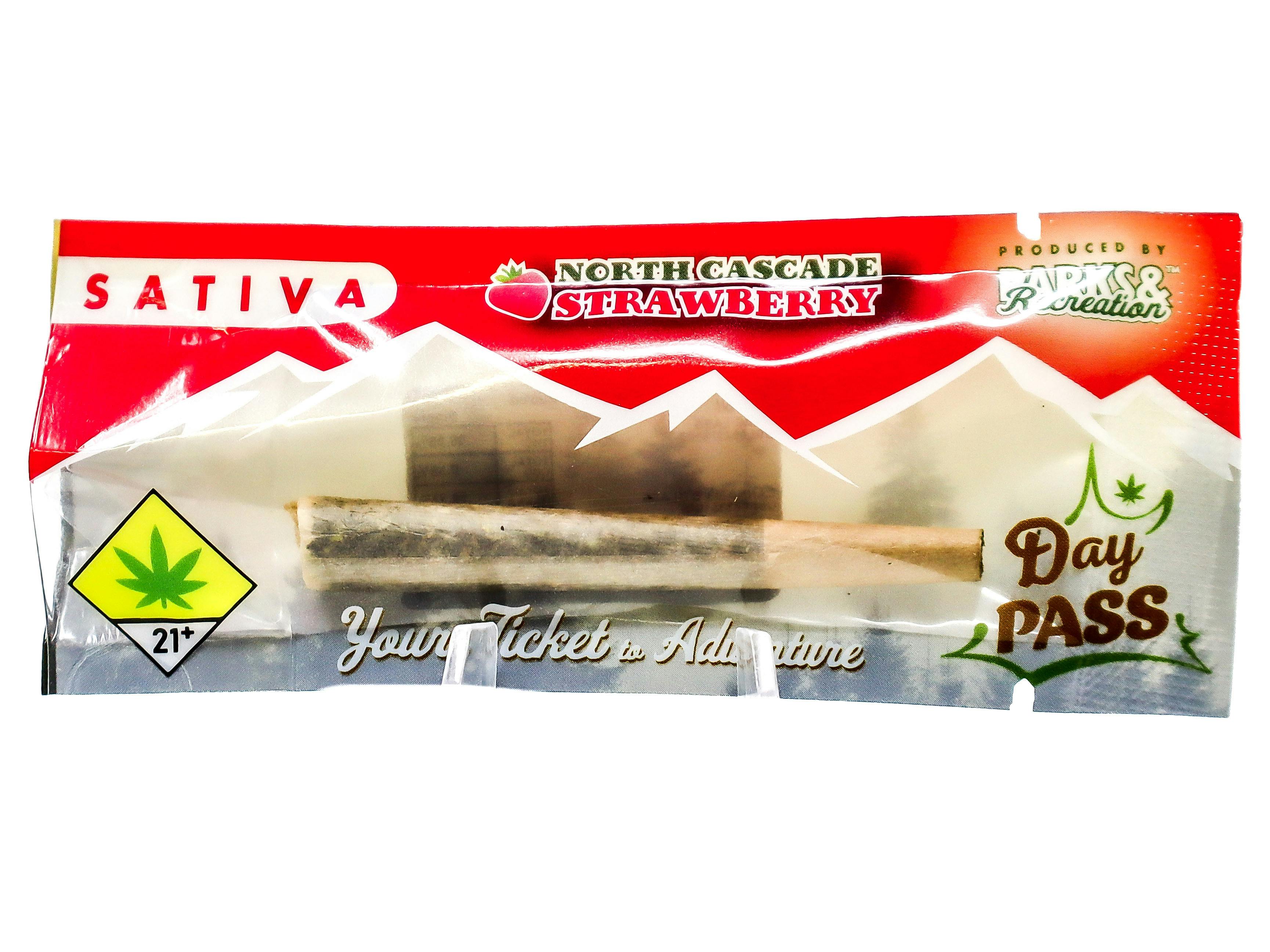 LIL North Cascade Strawberry Infused Preroll .75g 9934090397 A2.2|AOF