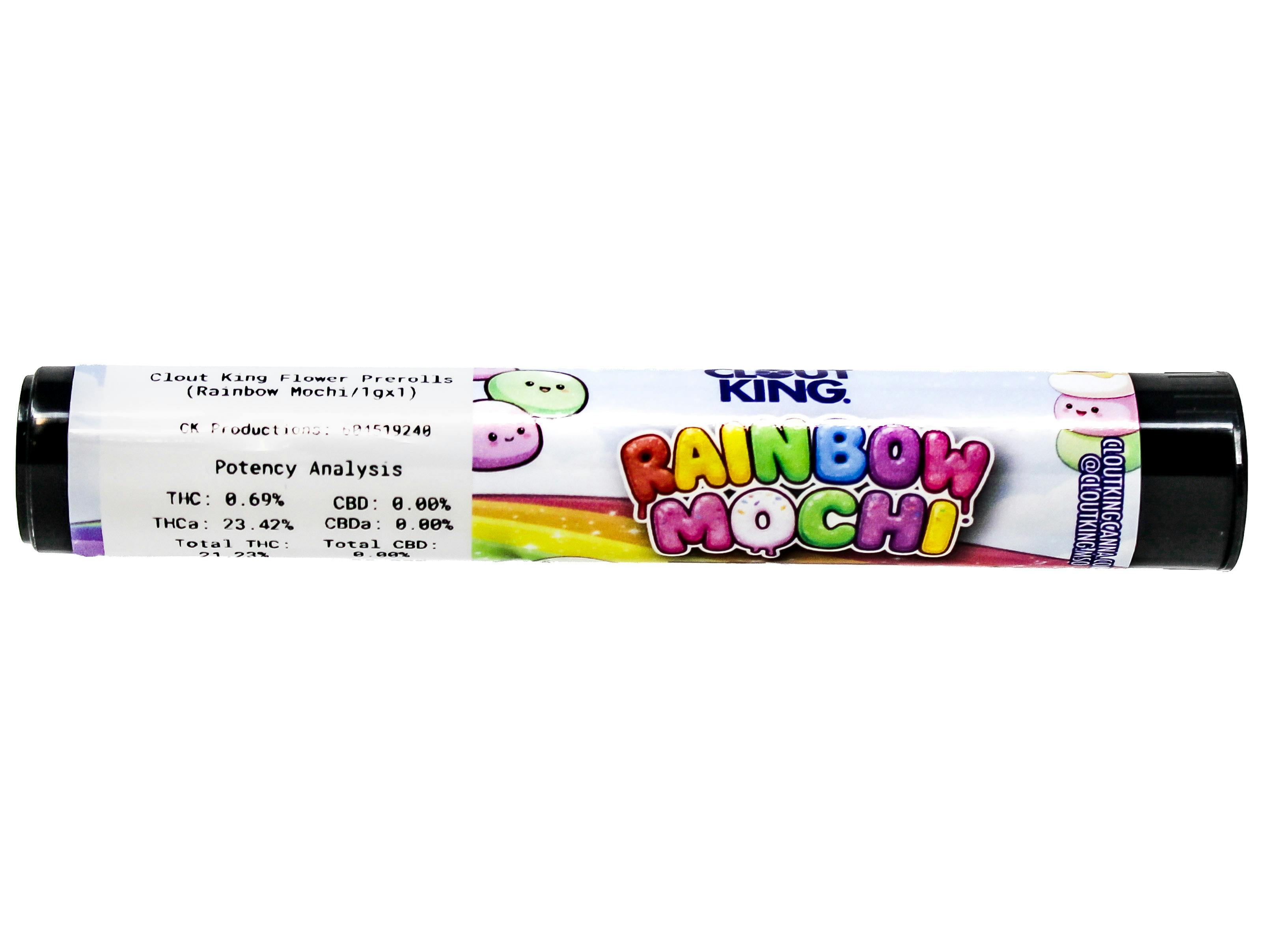 MMJ Rainbow Mochi Preroll 1g 4428807017 A5.3|AOF