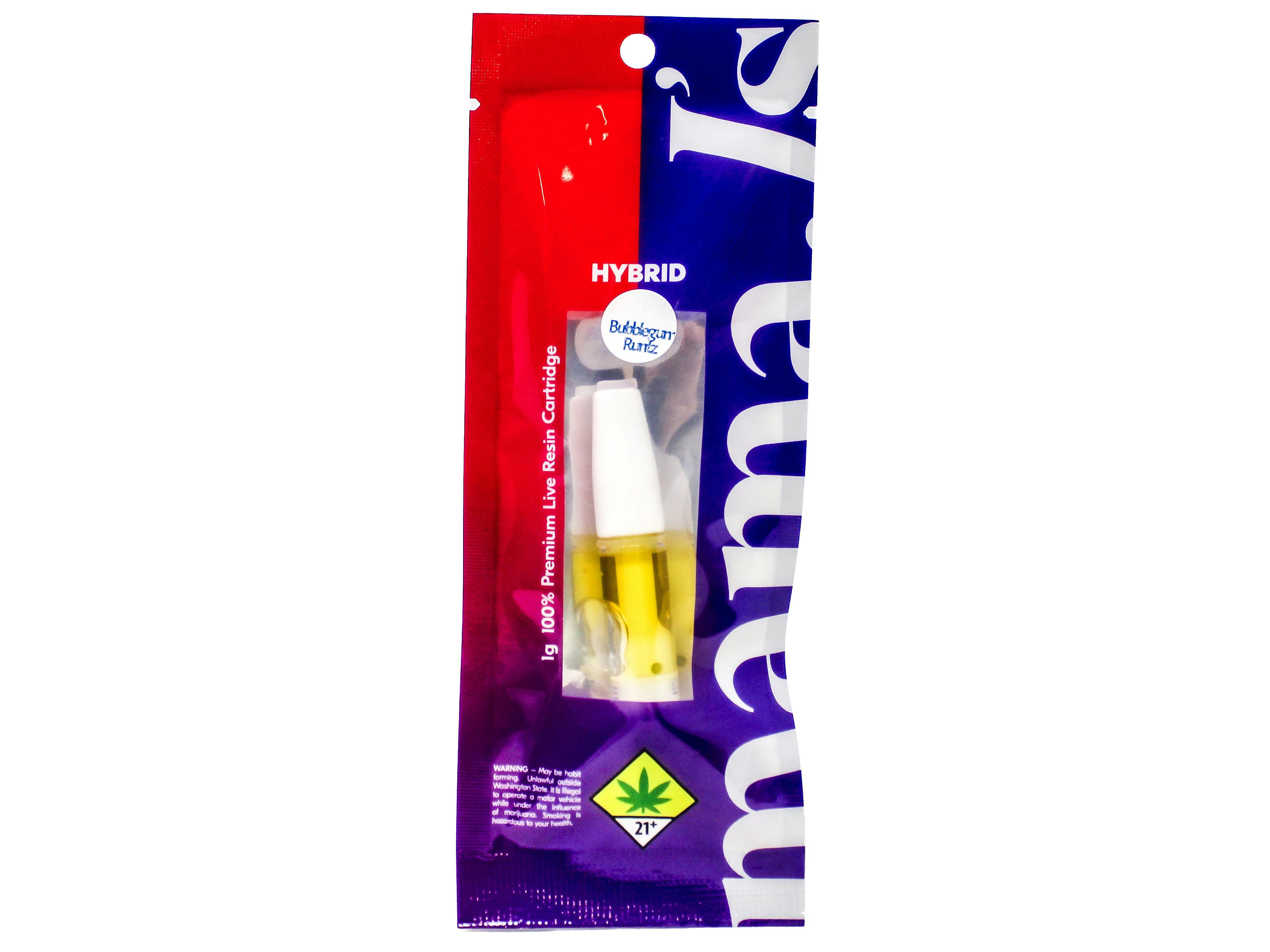 MMJ Bubblegum Runtz Live Resin Cartridge 1g 4547791884 SW_CART30|AOF