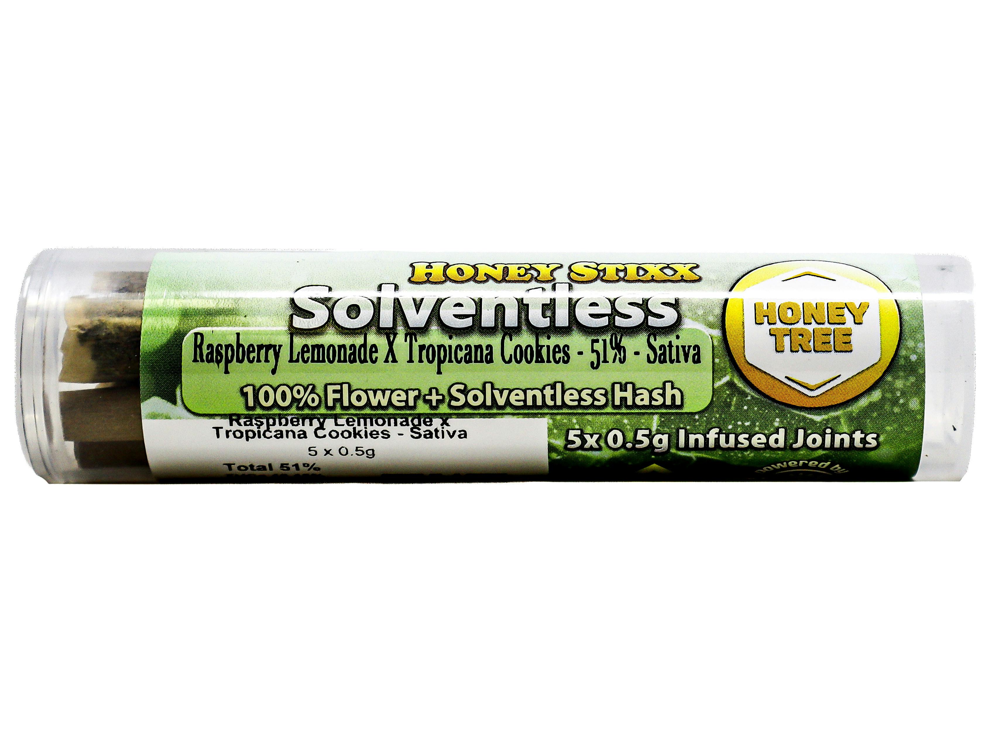 BHB Raspberry Lemonade x Tropicana Cookies Infused Rosin Preroll 5pk 2.5g 3470316431 E9.2|AOF