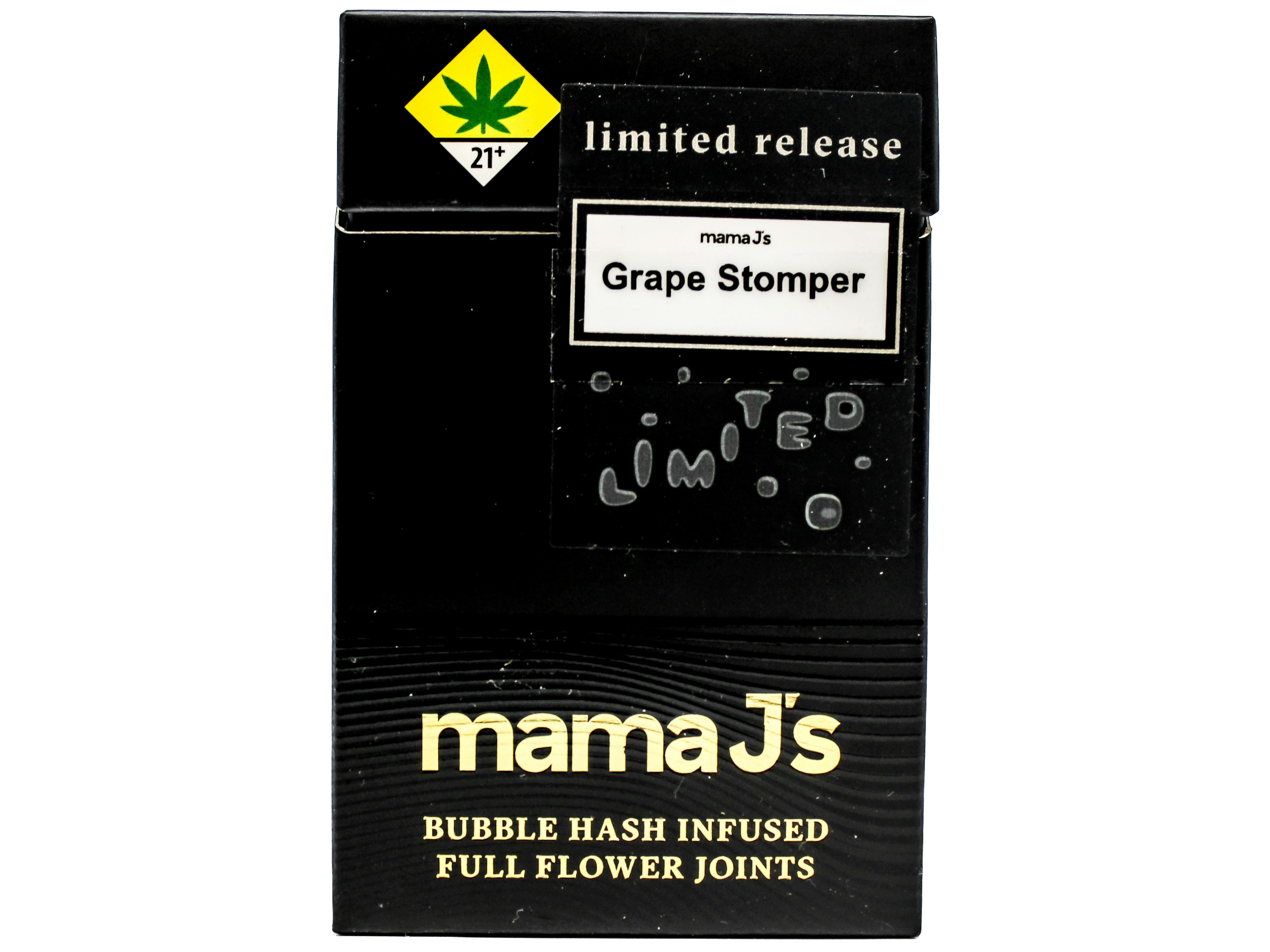MMJ Grape Stomper Bubble Hash Infused 7pk 3.5g 1861986994 C16.1|AOF