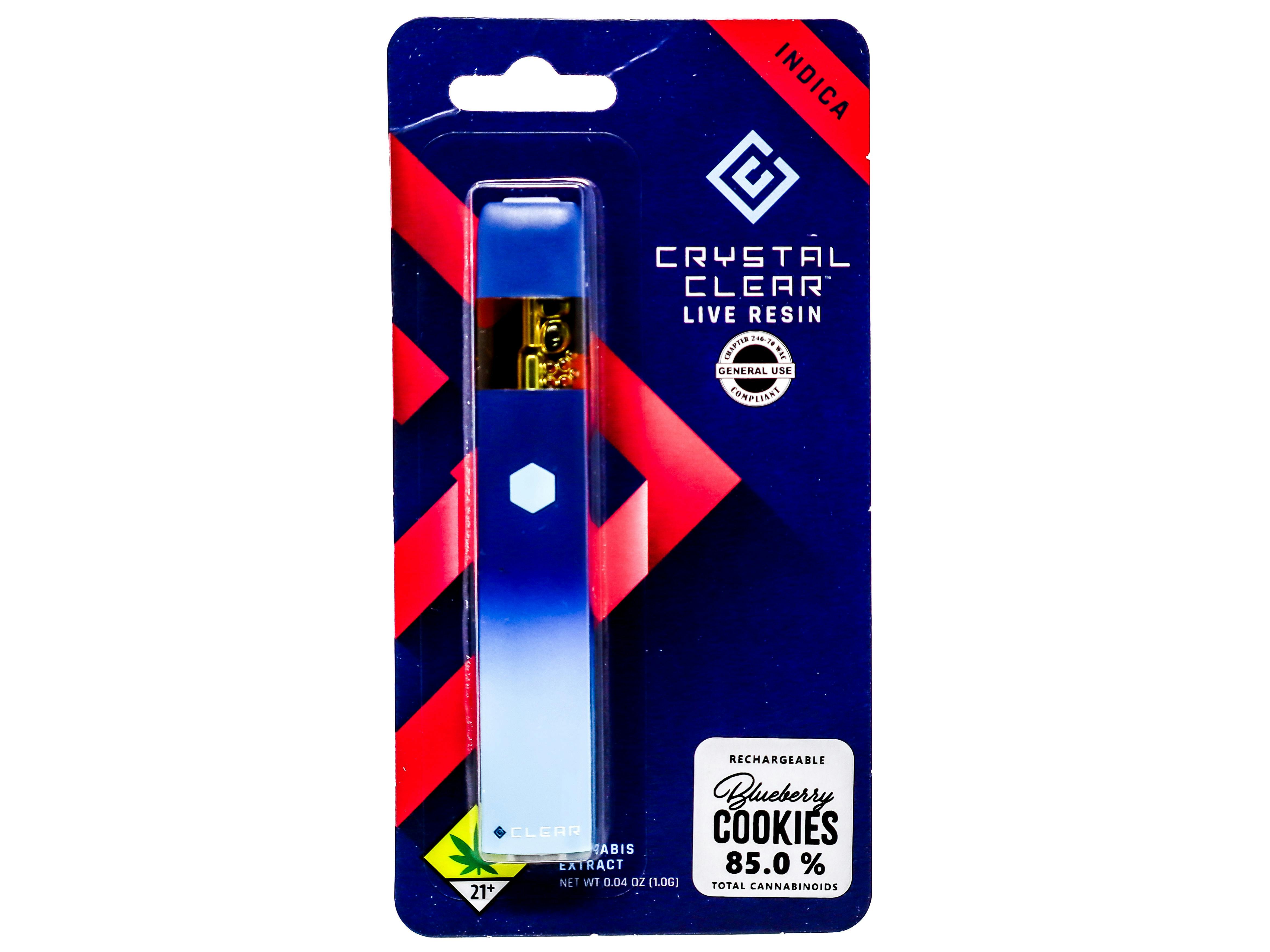 NWCS Blueberry Cookies Disposable Live Resin Cart 1g 2484139596 SW_DSBL30|AOF