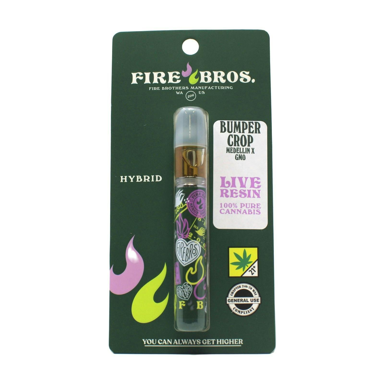 FRB Bumper Crop Live Resin Disposable Cart 1g 6557404644 SW_CART145|X20
