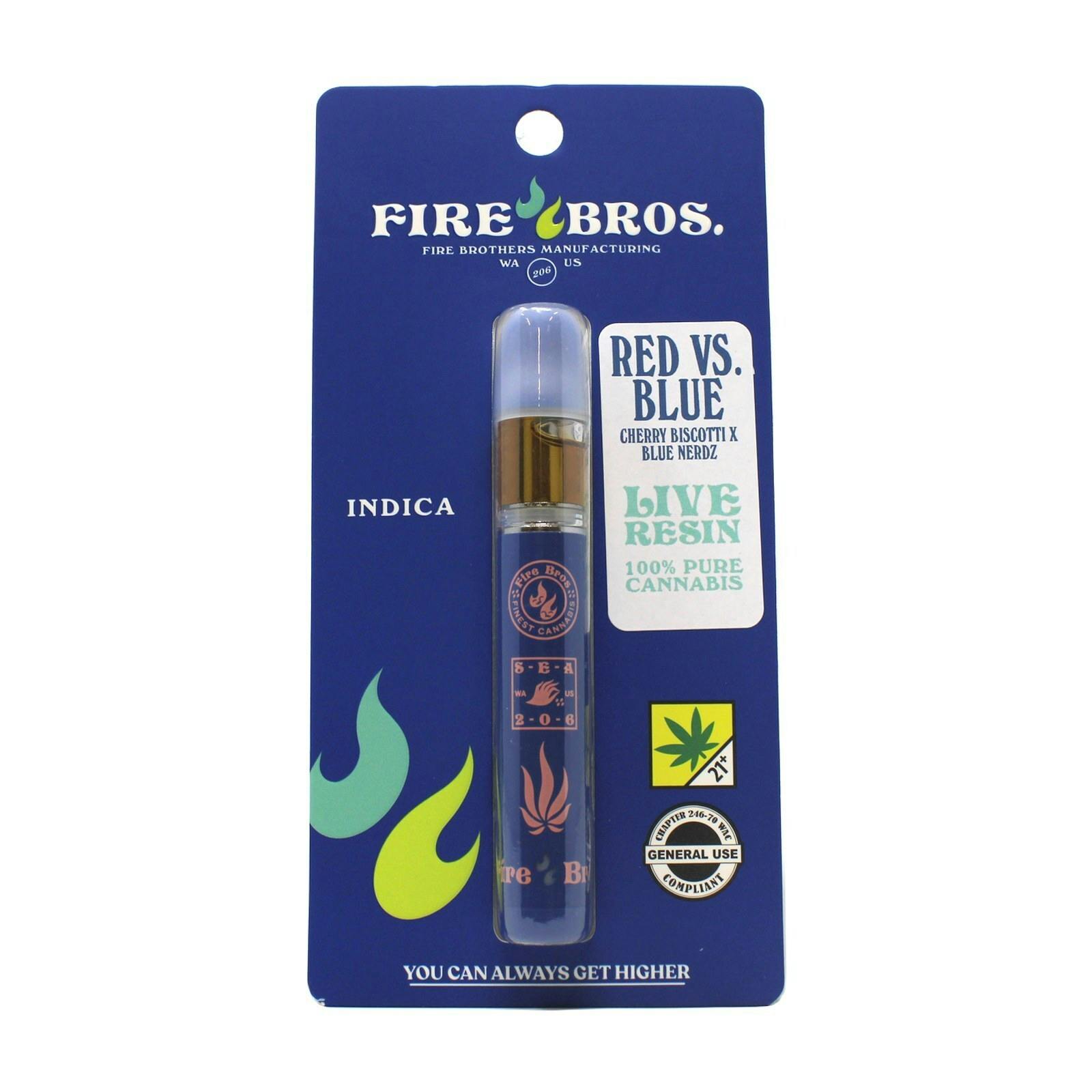 FRB Red vs Blue Live Resin Disposable Cart 1g 4635186838 SW_DSBL42|X23