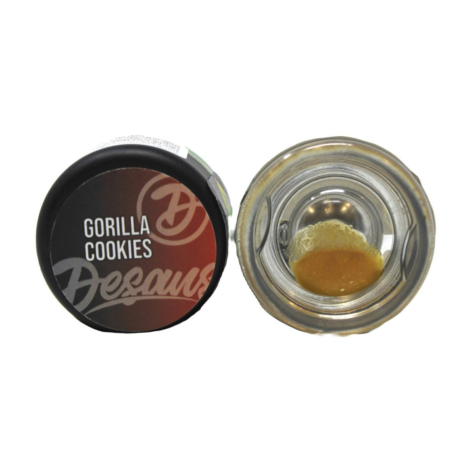 ISD Gorilla Cookies Live Resin Concentrate 1g 2043136435 B19.1|AOF